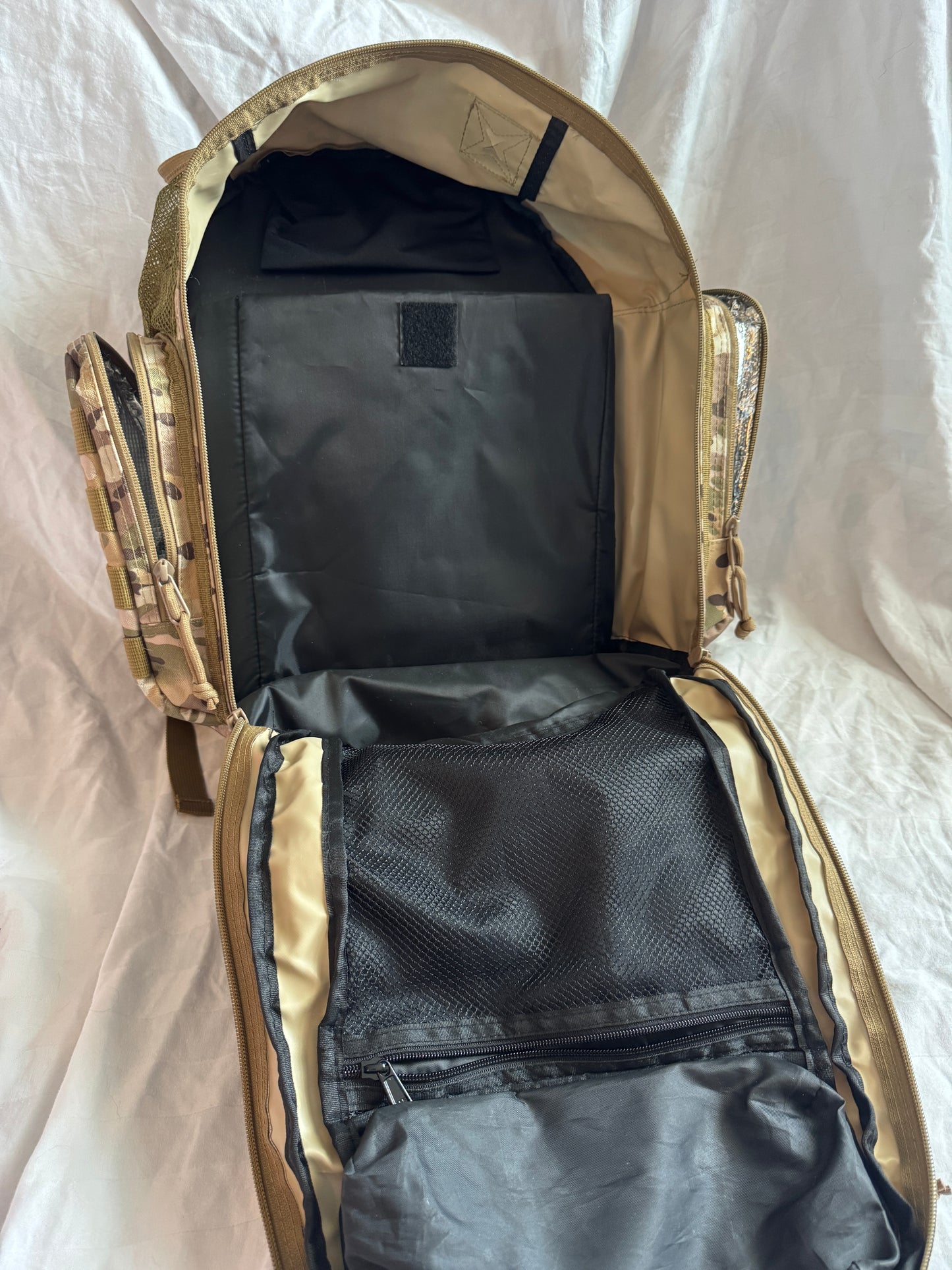 Seller #22 - Military Camo Diaper Bag - LIKE NEW