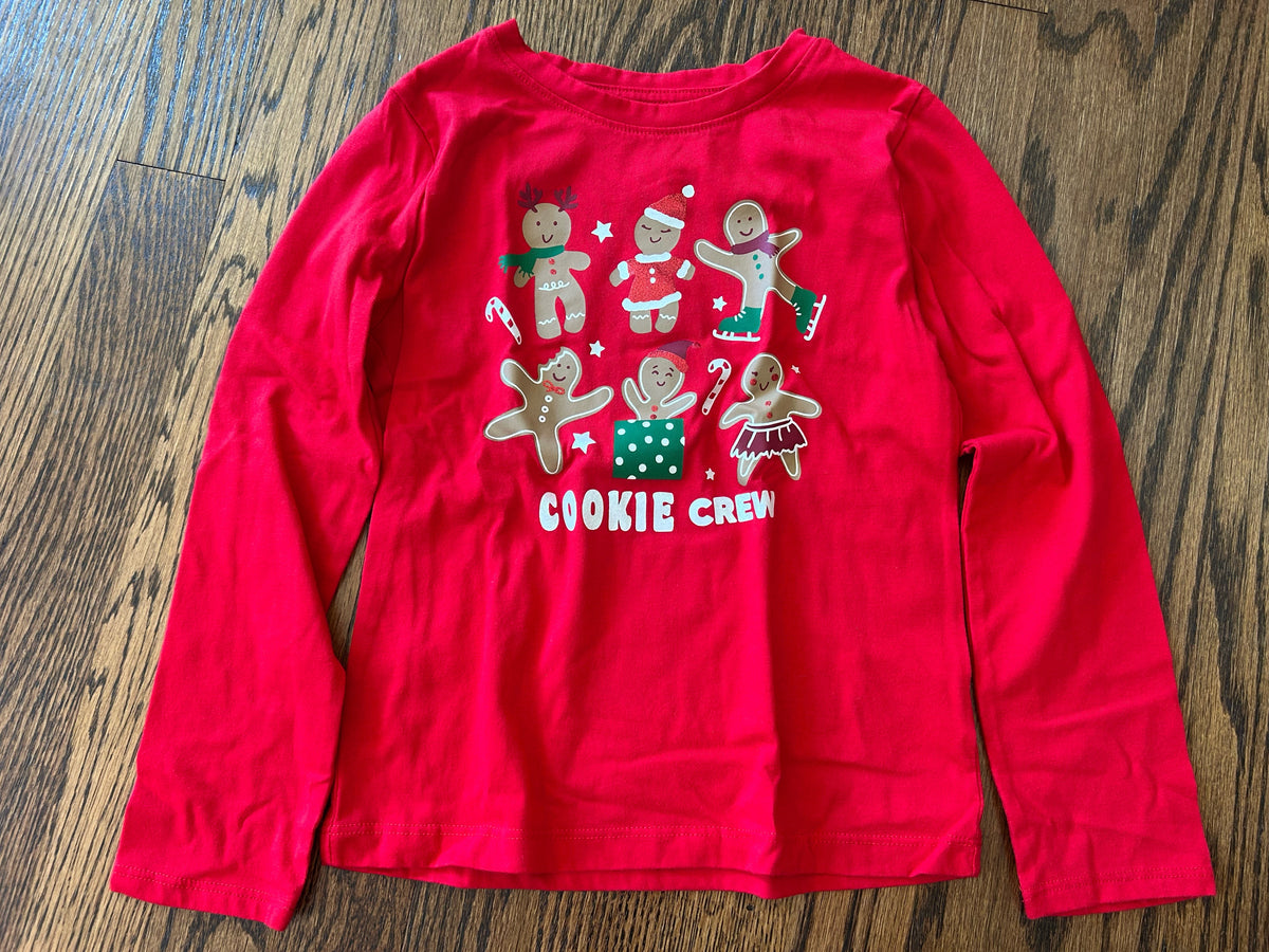 Seller 120, VGUC Girls Size 6/6x, Christmas Shirt