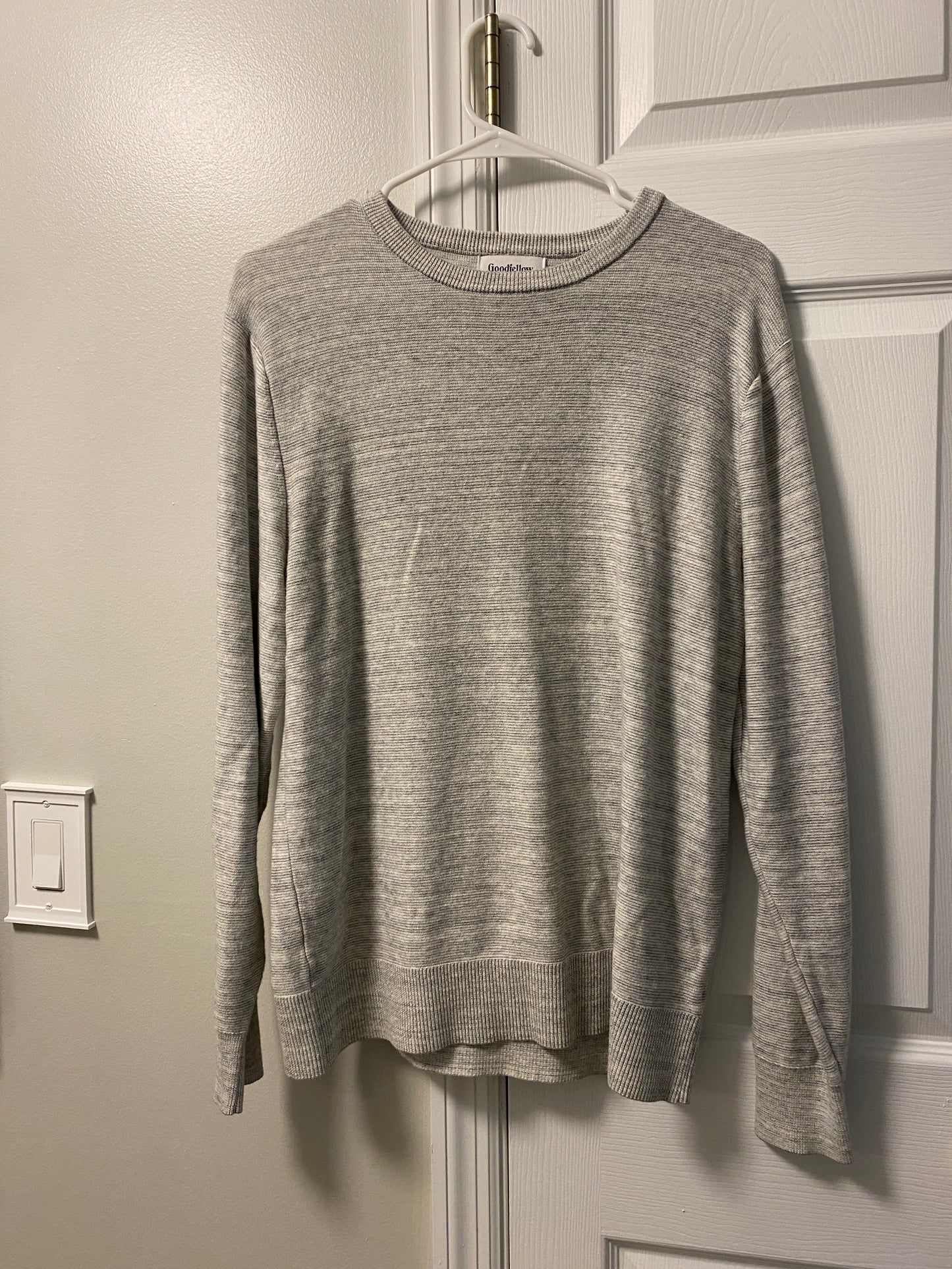 #14-Mens Goodfellow Medium gray sweater