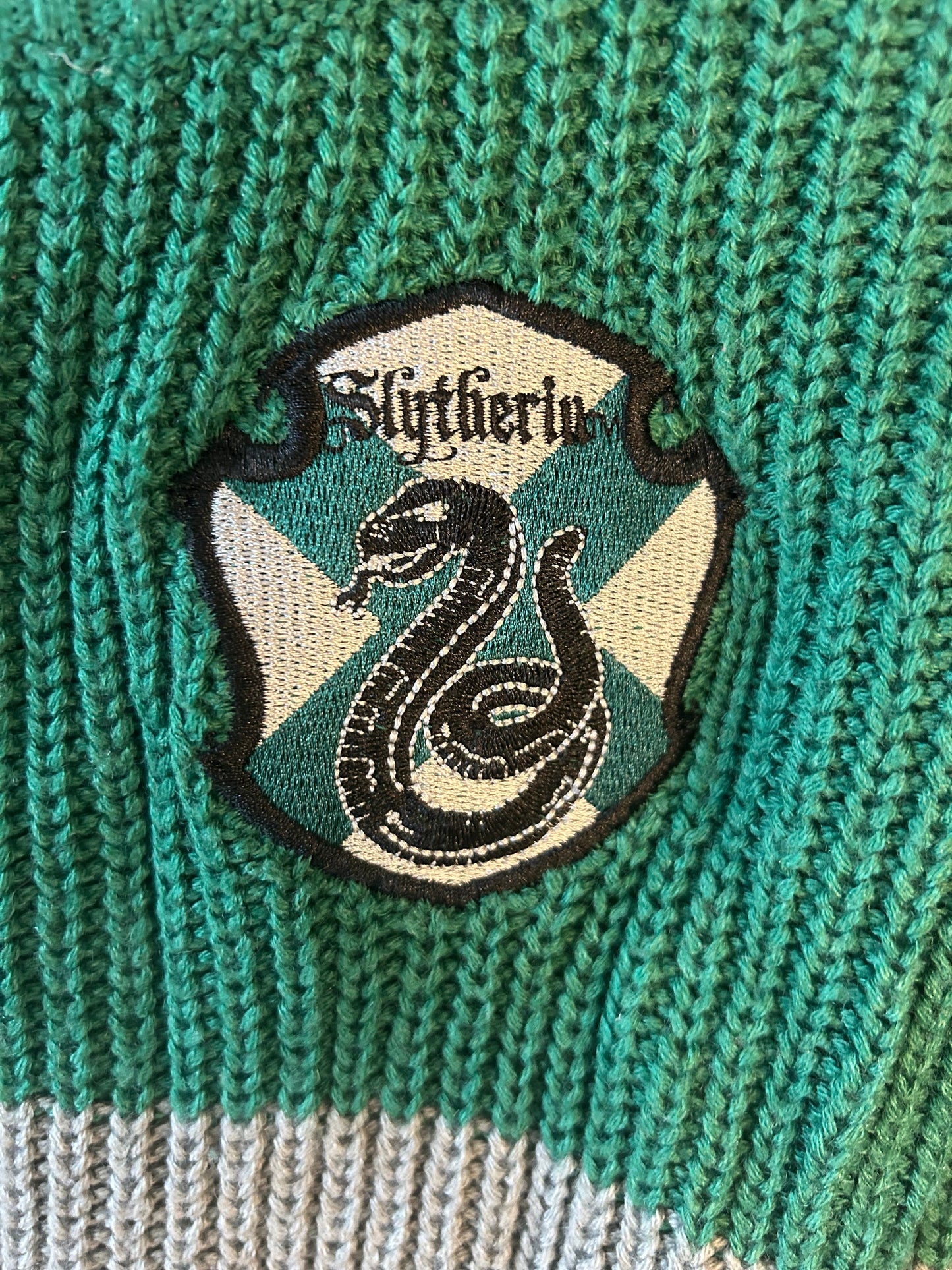 Reduced - Seller #18 Harry Potter Slytherin Crop Sweater Women’s S