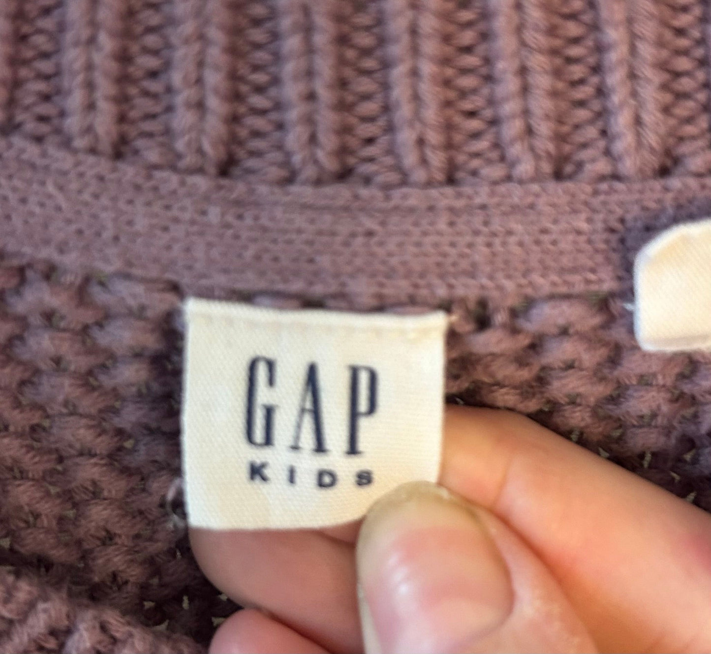 Reduced! Seller #18 Gap Kids Purple Cable Knit Girls Size 14-16