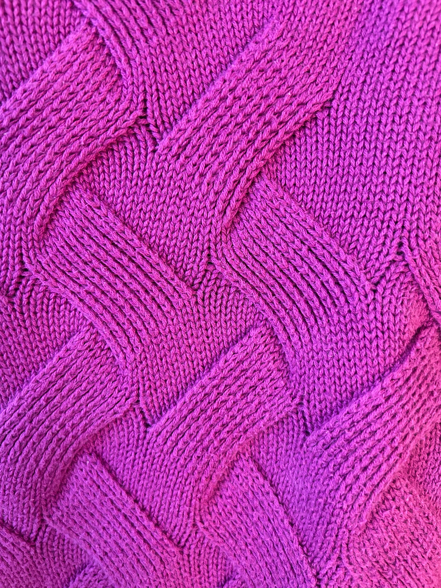 Reduced - Seller #18 Lands End Magenta Sweater Girls 14-16