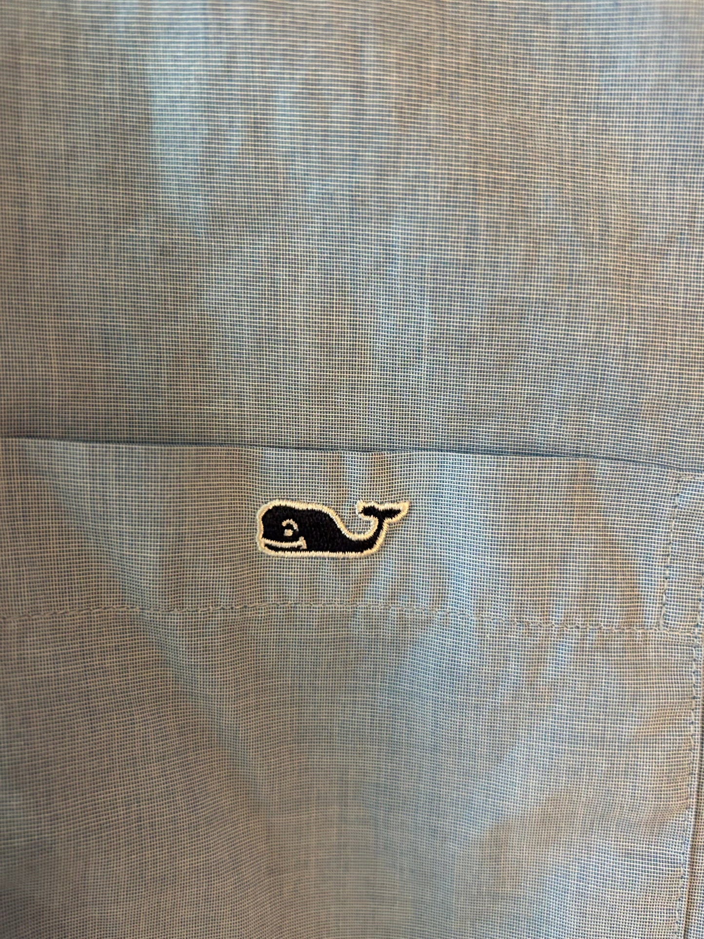 Reduced! Seller #18 Vineyard Vines blue button up men’s size small