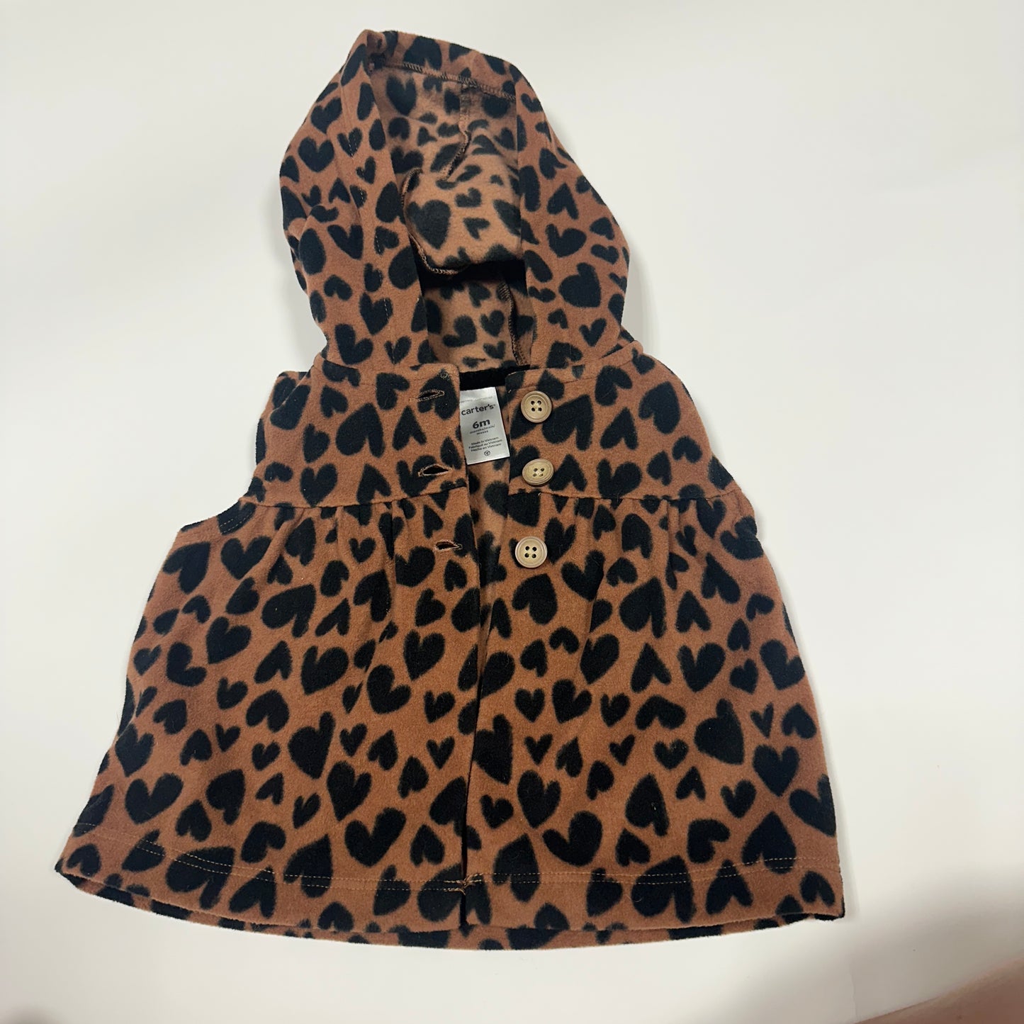 #87 carters 6month girls vest