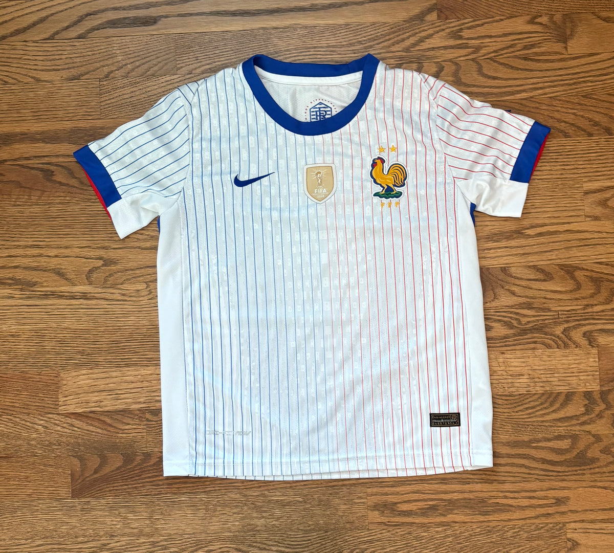 #74 Youth MBAPPE Jersey - size 24 (YM)