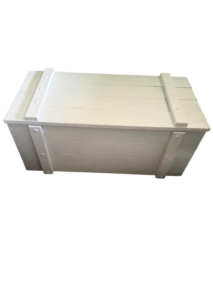 208 Wooden toy box - REDUCED