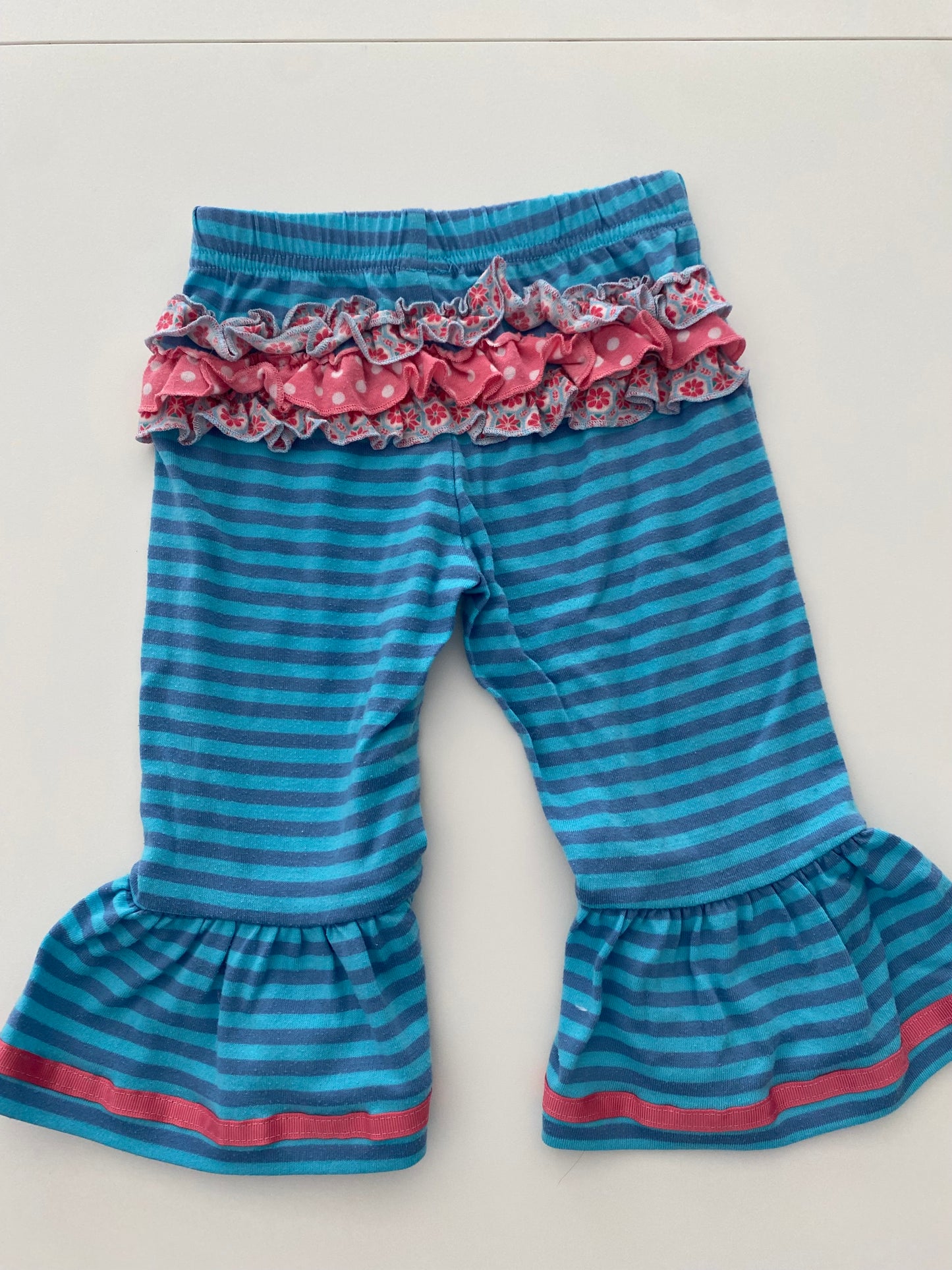 #117, Girls 18M, Matilda Jane Raindeer print pajamas, GUC