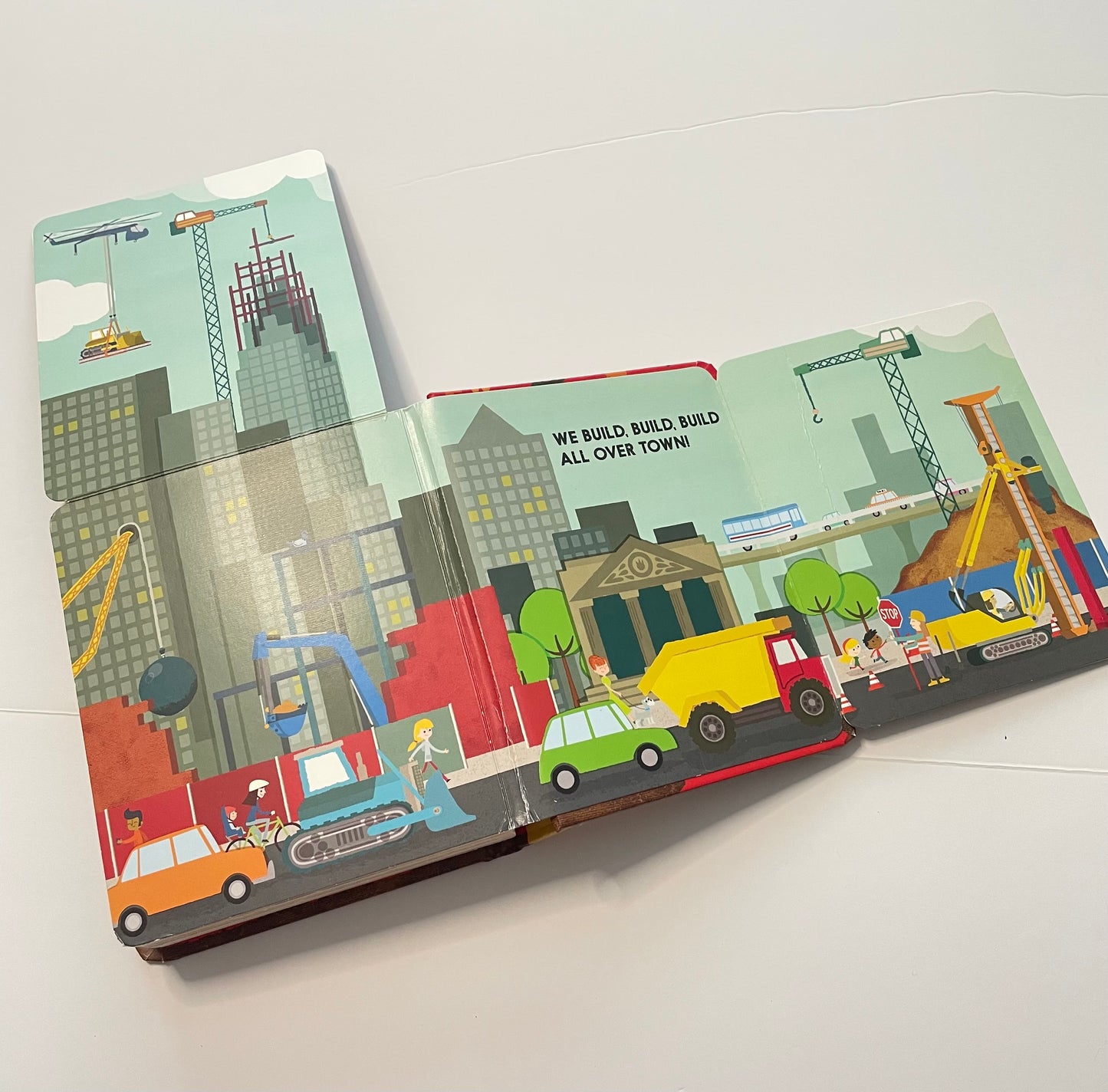 #121 Build a Block construction book, VGUC