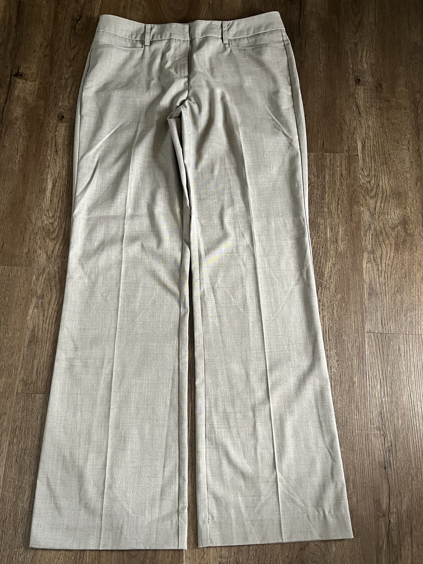 #124 NY & Co Beige Dress Pants Women's Size 4