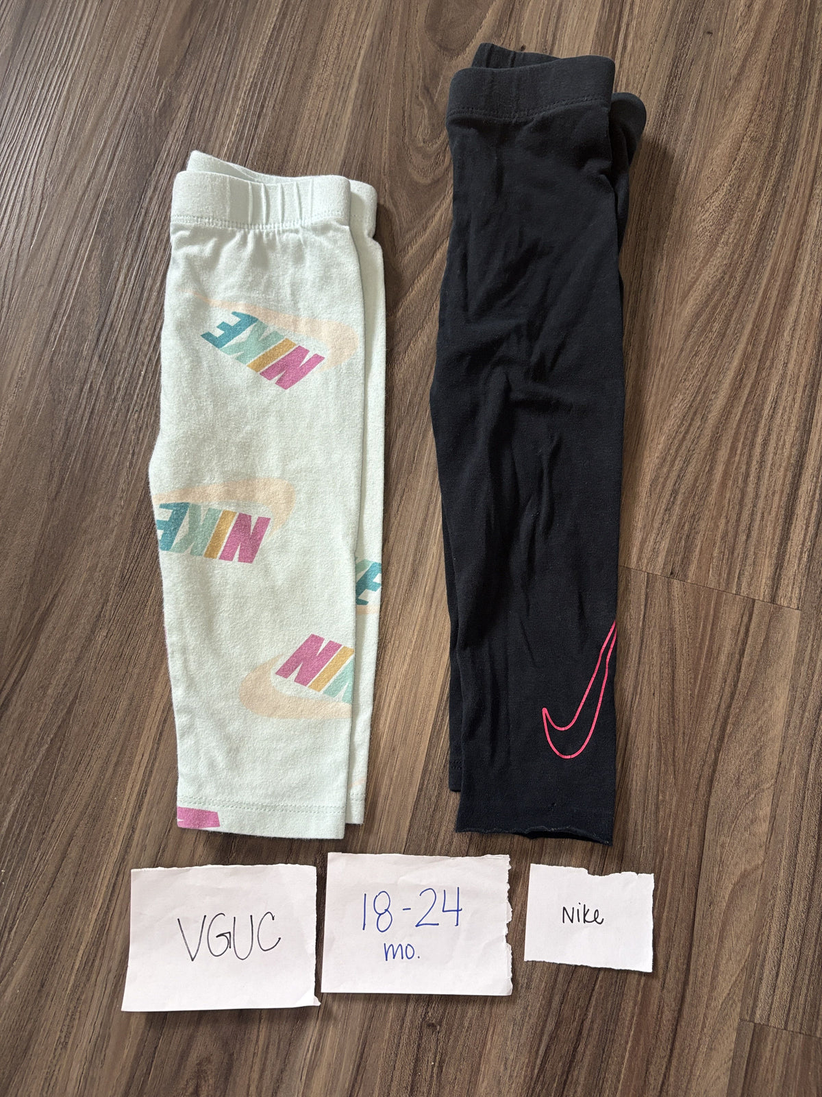 #138 - 18-24 Mo VGUC Nike (2) Bottoms