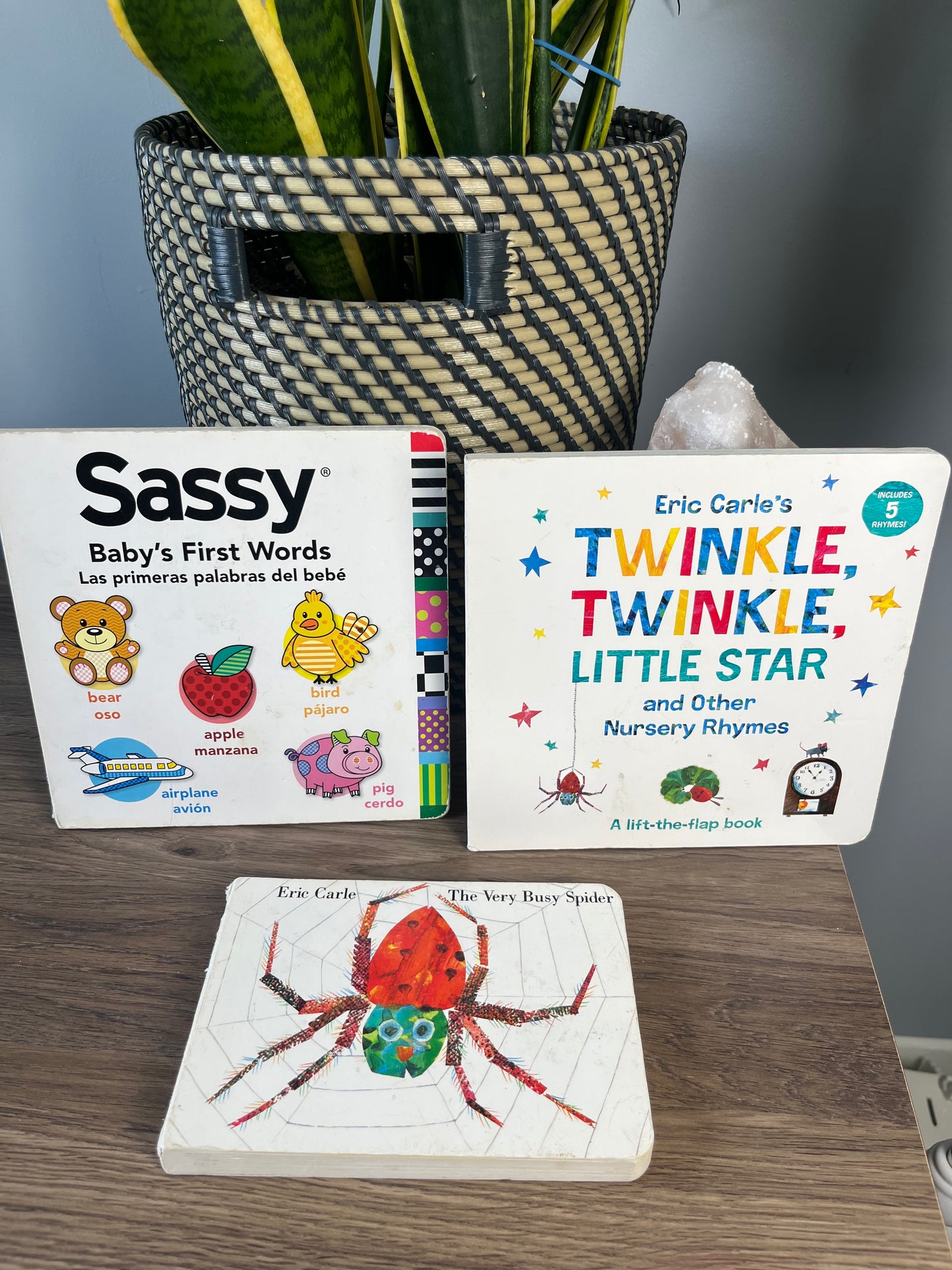 Seller#213 Set of 3 baby toddler board books VGUC