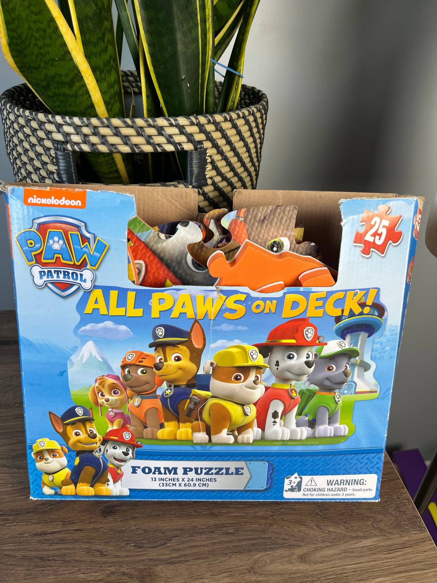 Seller#213 Paw Patrol Foam Puzzle EUC