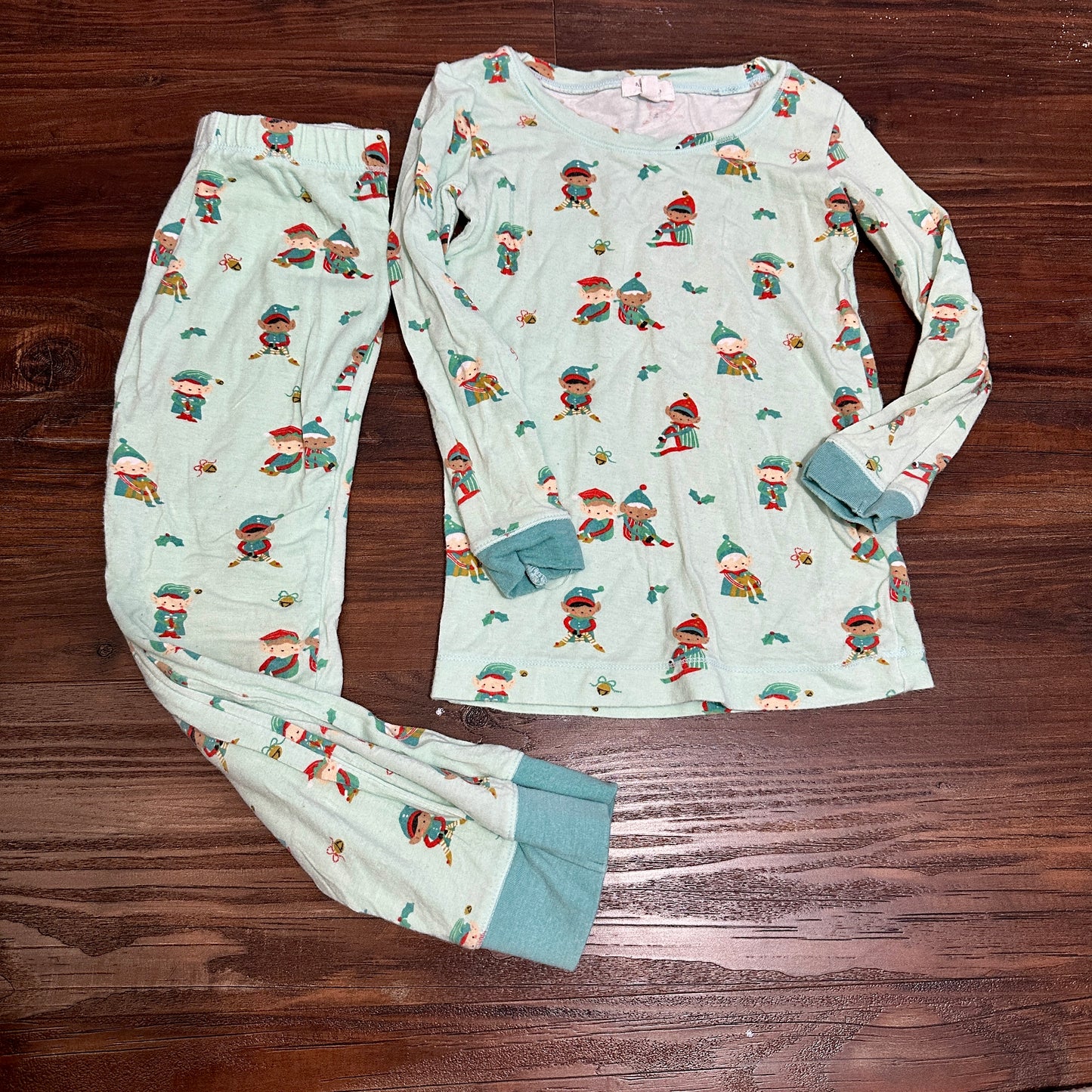 #162 Angel Dear Elf Bamboo Pjs size 5
