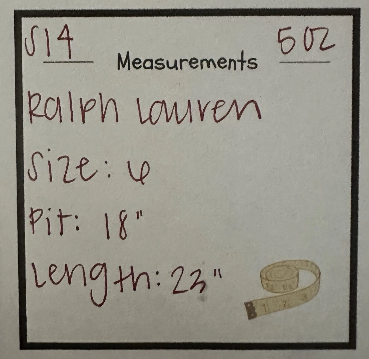 #111 Lauren Ralph Lauren Gingham Peplum Shirt Women’s Size 6 Button Front 3/4 Sleeve