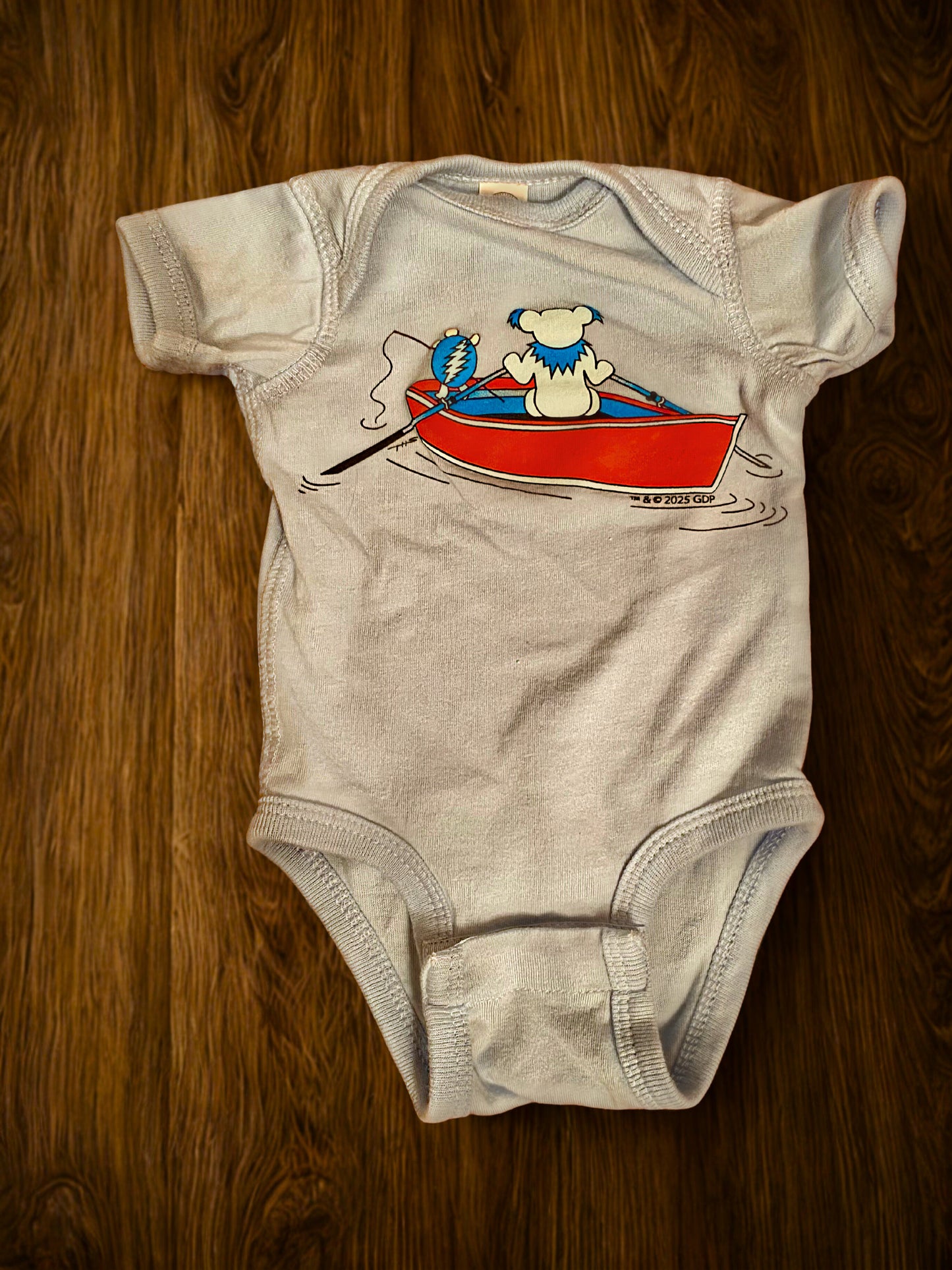 #193 - Grateful Dead Bodysuit, Boy/Girl 0-3M, NEW