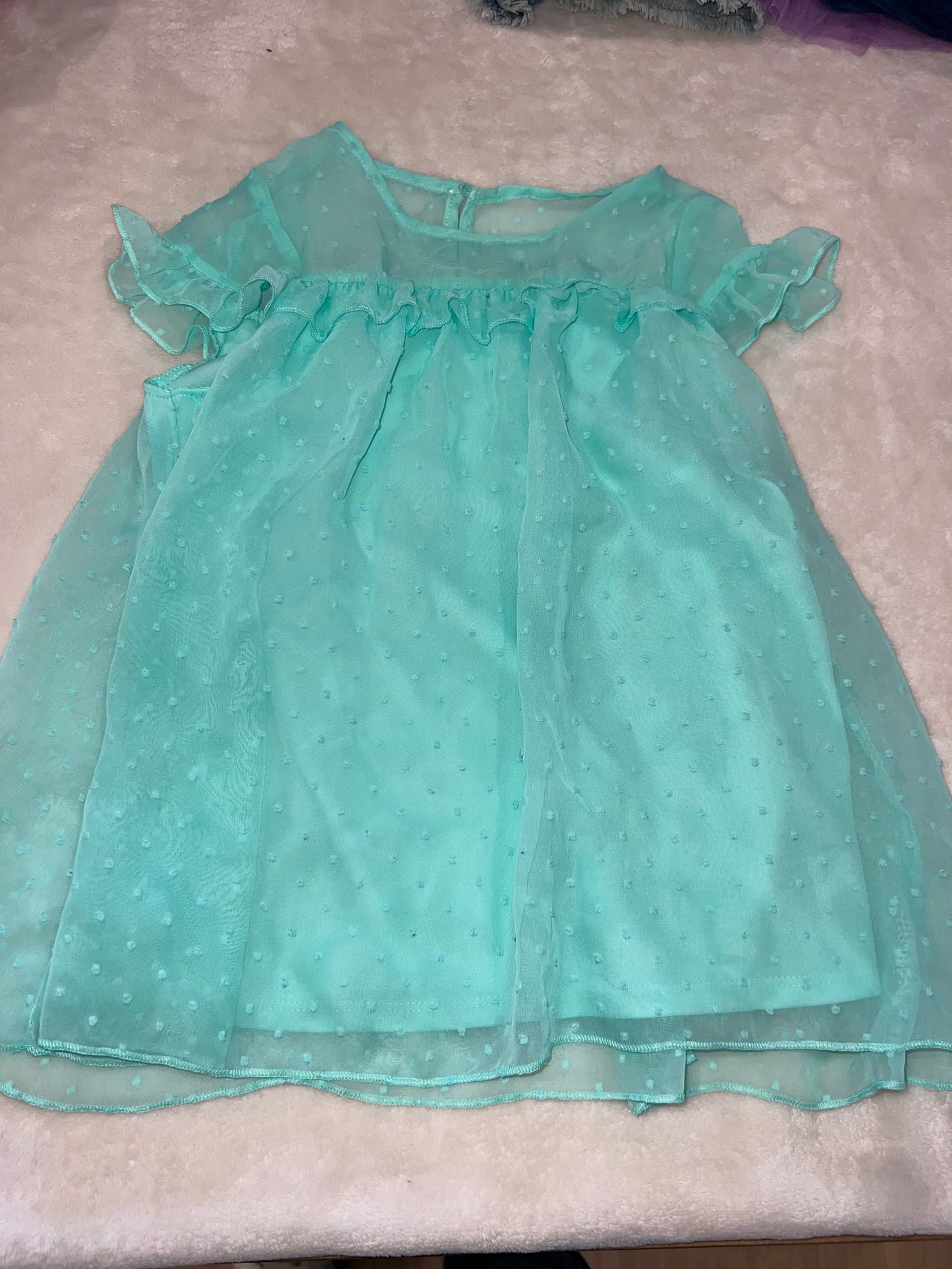 #46 Girls 5T WonderNation Top euc