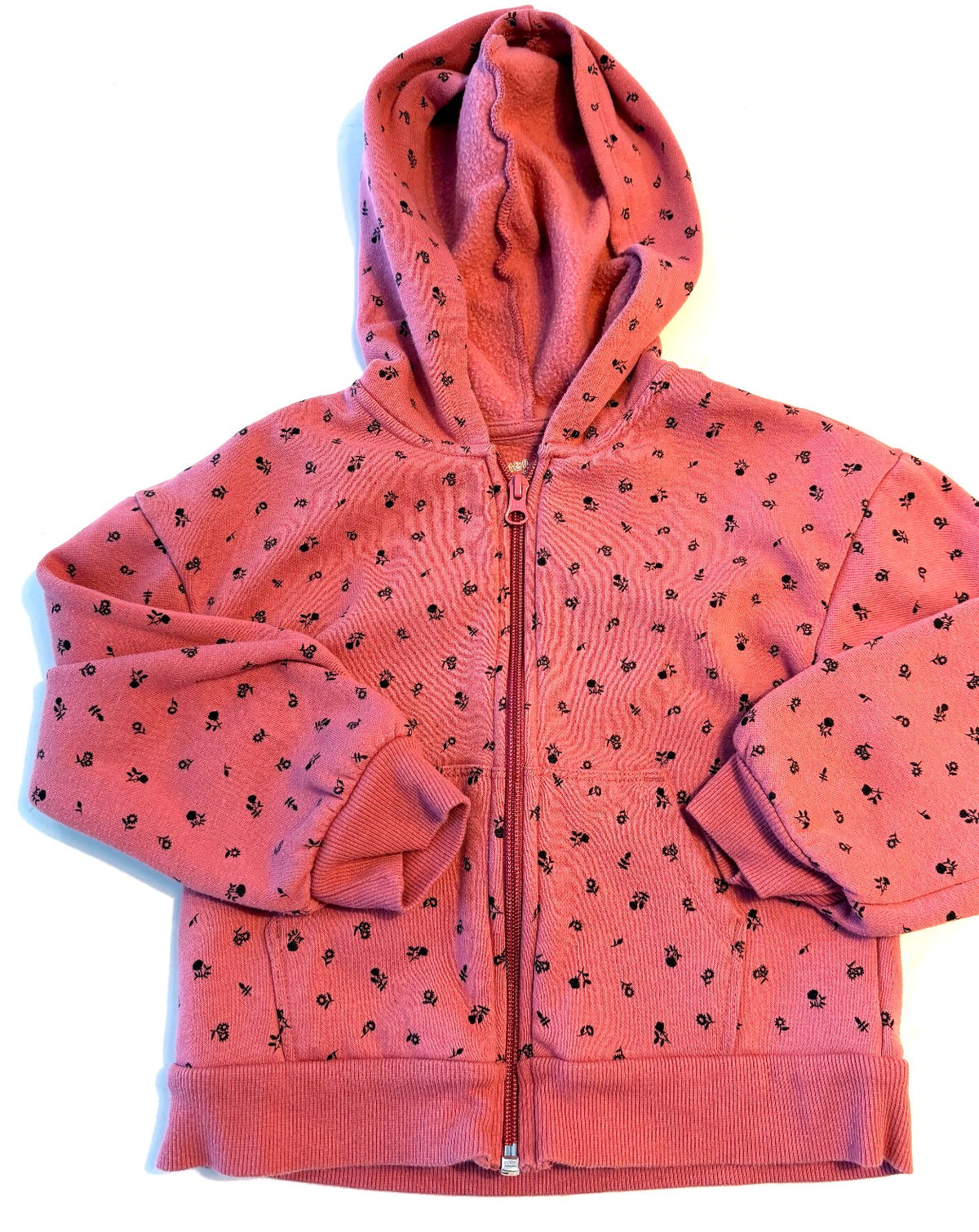 #133 cat & jack zip up XS 4/5