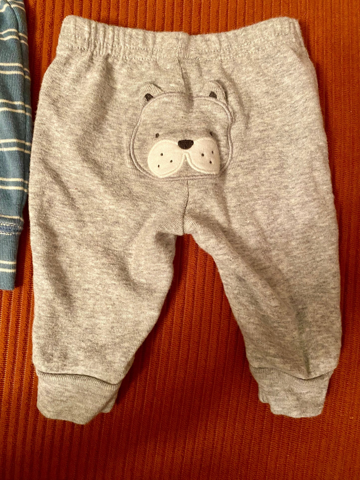 #193 - Set of 2 Leggings, Newborn (0M)