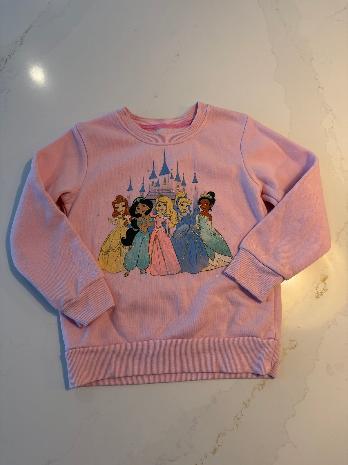 #133 Disney Princess 5t sweatshirt