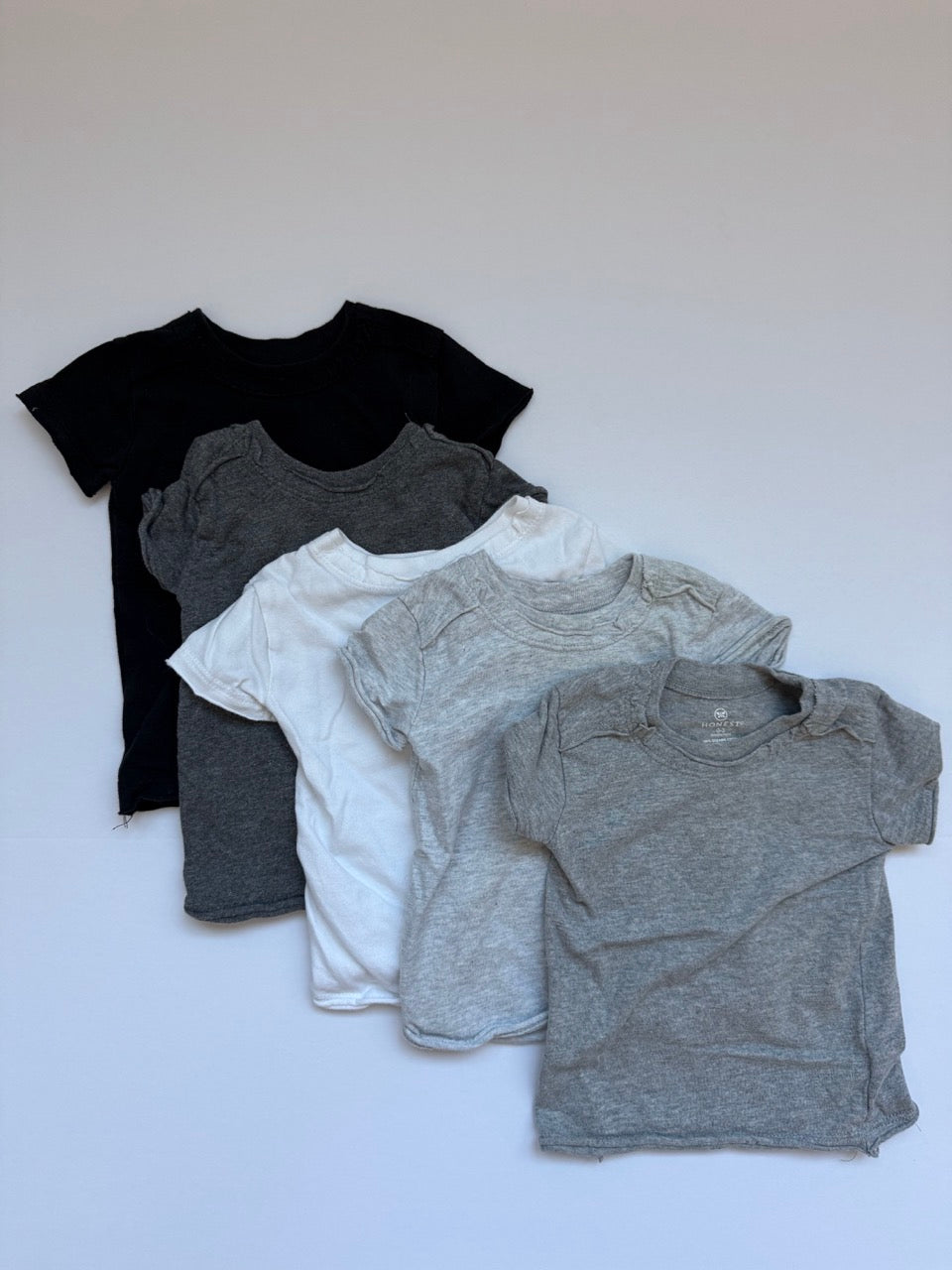 #35 Honest 0-3m 5-Pack Tees