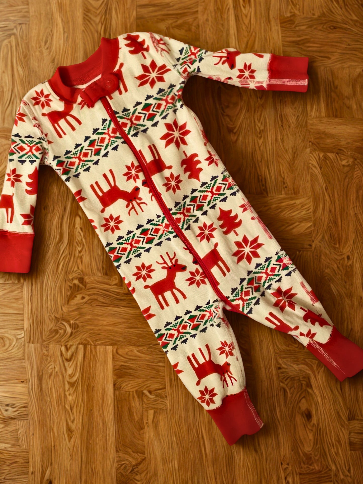 #193 - HA Hanna Andersson Pajama (Baby Sleeper), Girl/Boy 3-6M GUC