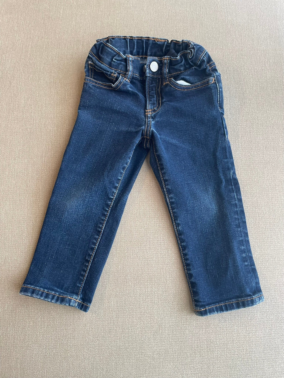 Seller #12 | Baby Gap | Boys Jeans | Clip closure and adjustable waist | Size 2 years Straight