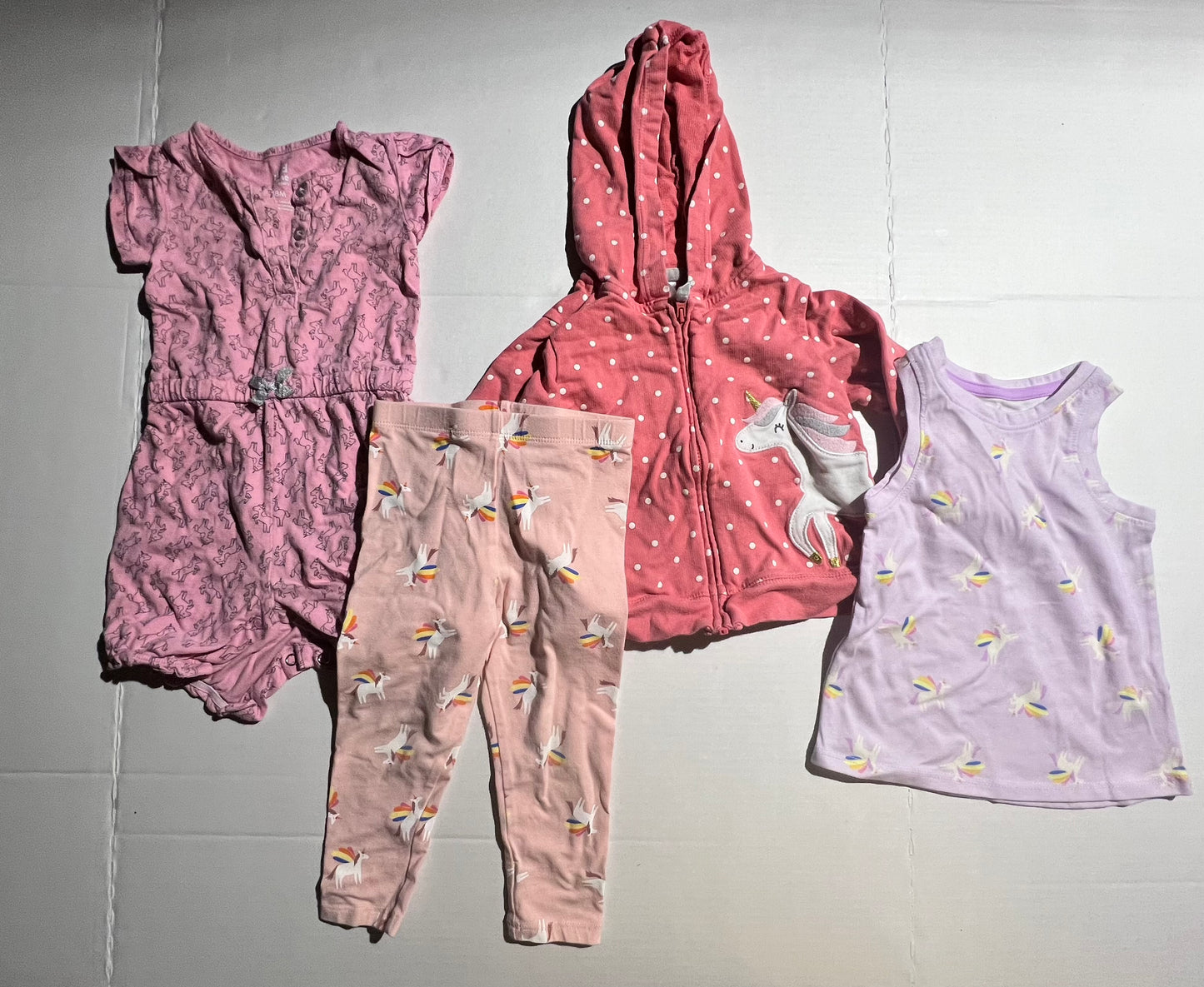 #100 Girls 18mo Unicorn Bundle