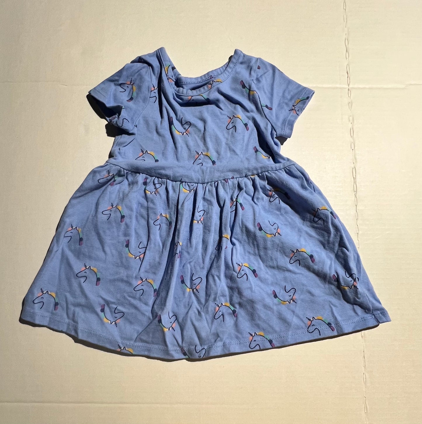 #100 Girls 18mo Cat and Jack Unicorn Dress