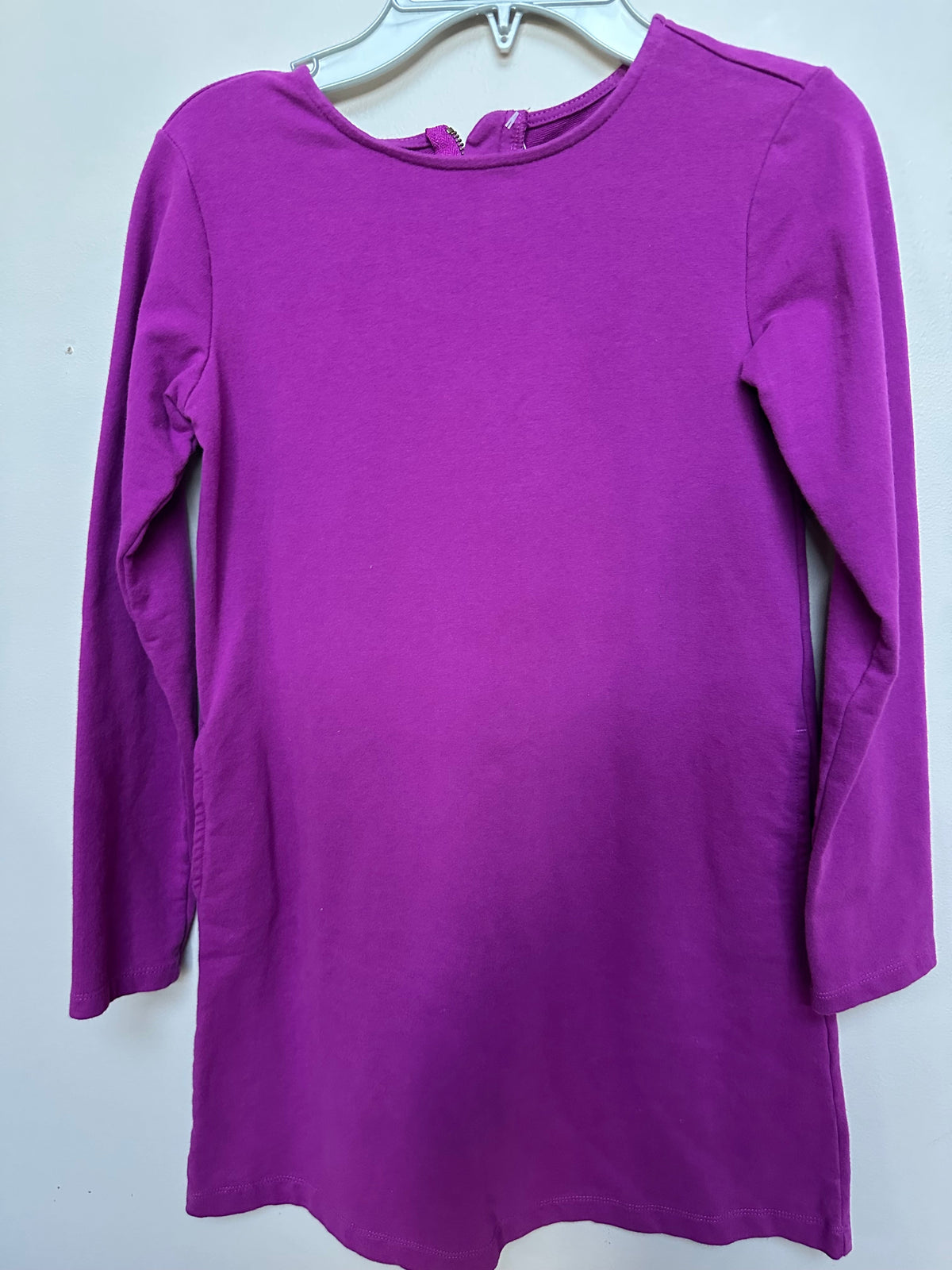#130 Primary Purple Girls Sz 10 Dress Cotton