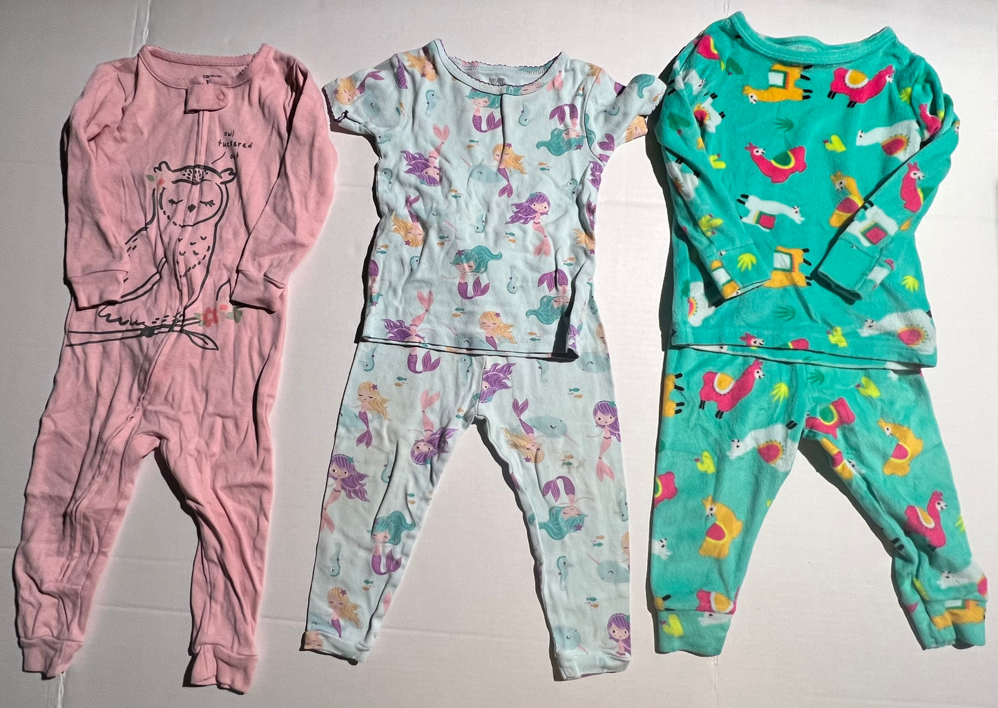 #100 Girls 18mo Pjs