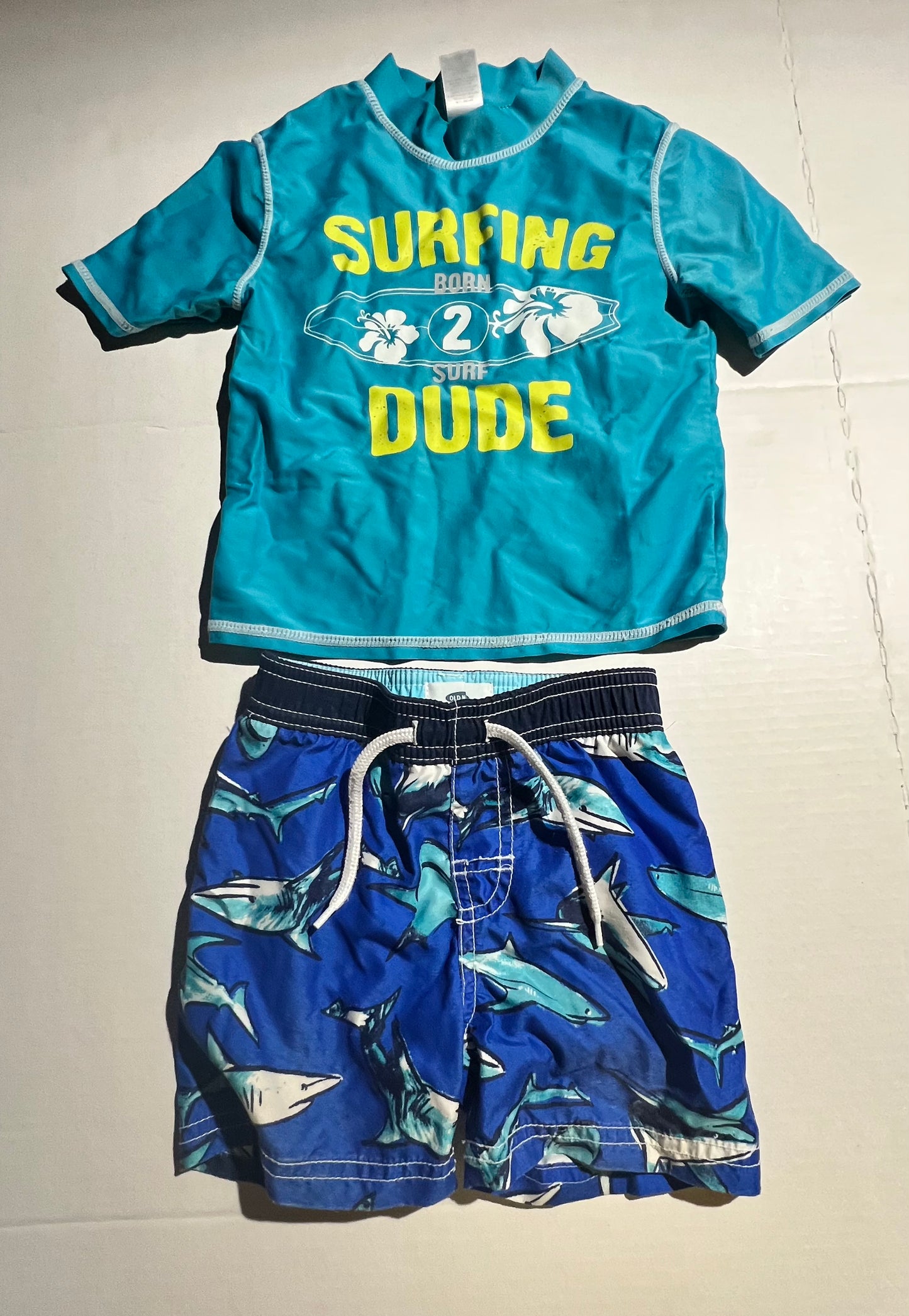 #100 Boys 18mo Swimset