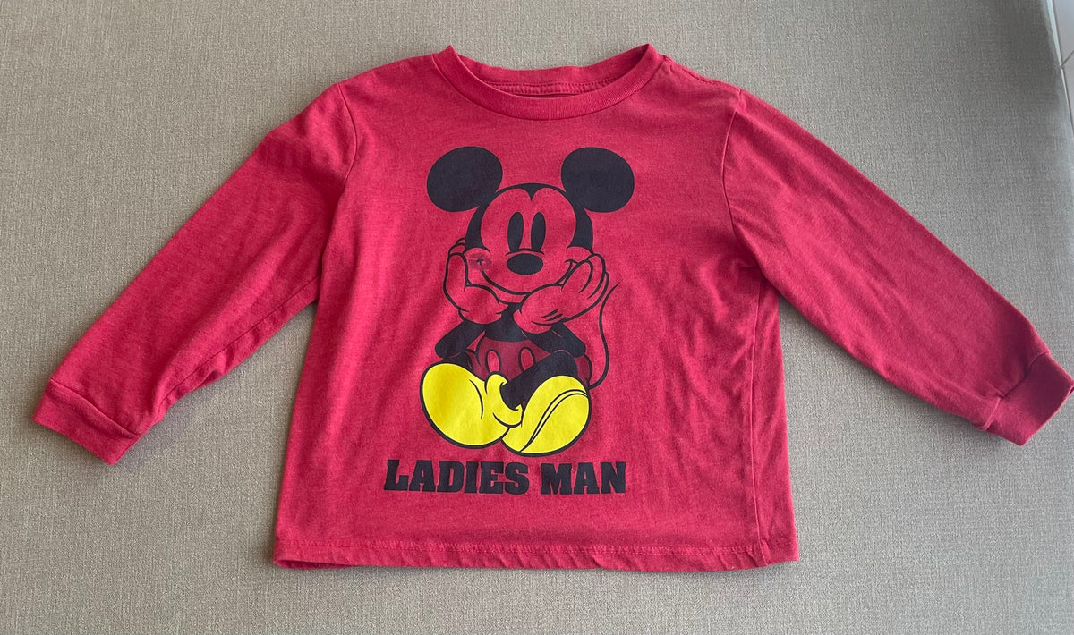 Seller #12 | Disney Junior | Redy Mickey Mouse Valentine's Day Shirt | EUC | Size 4T