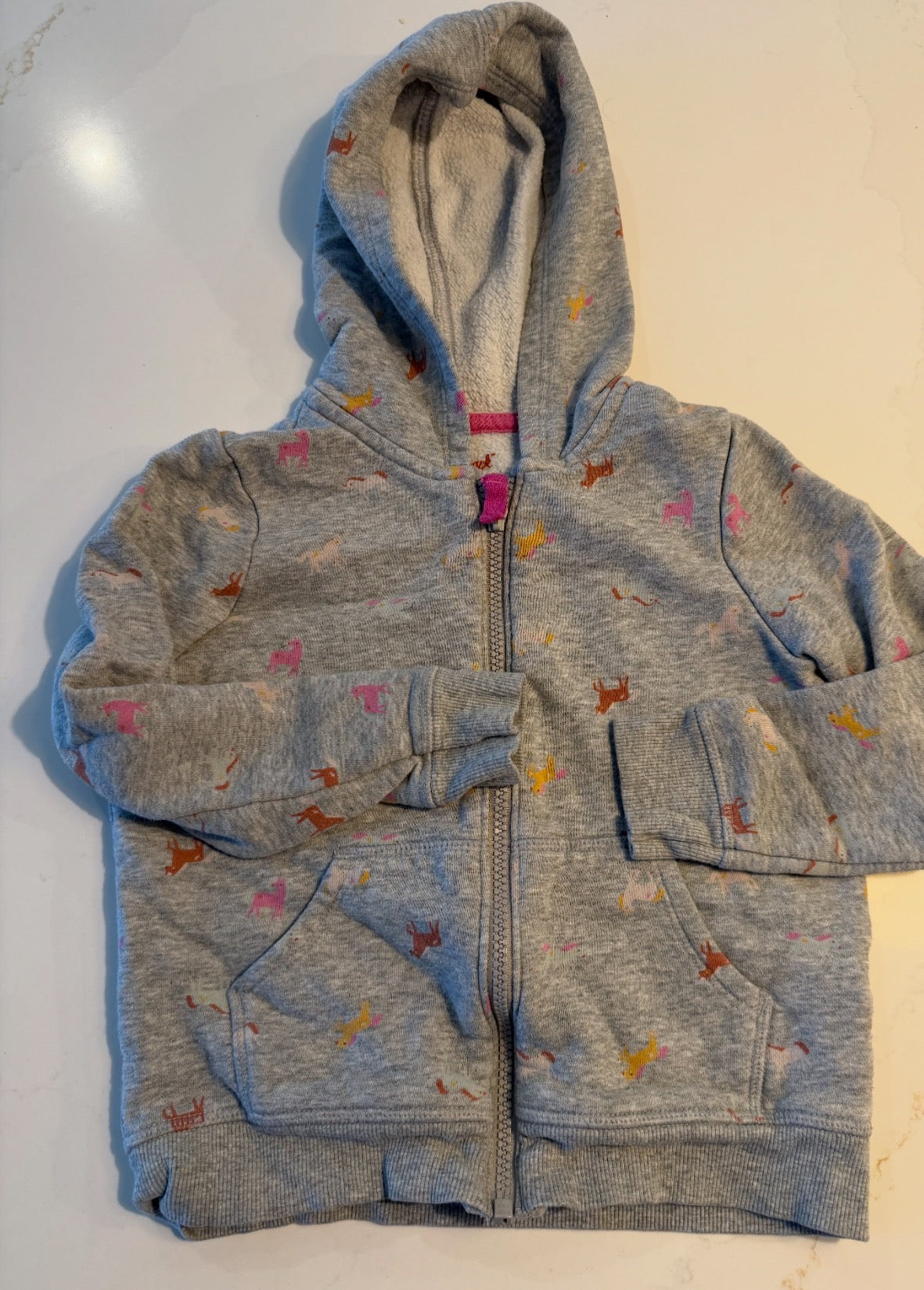 #133 cat & jack girls 5t zip up