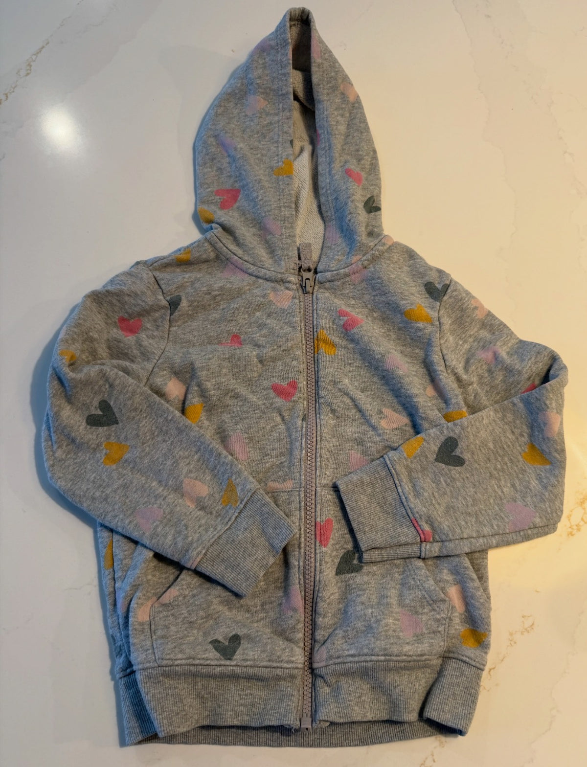 #133 cat & jack zip up 5t