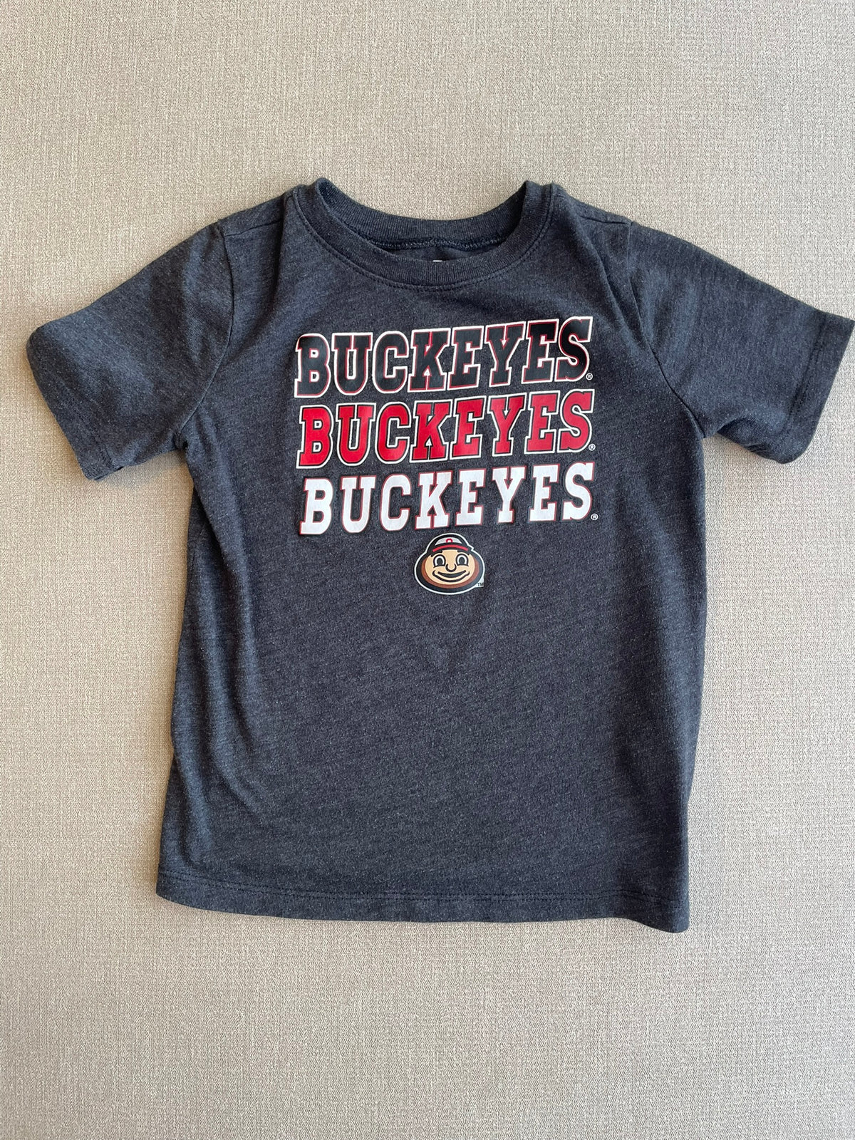 Seller #12 | Dark Gray Ohio State Buckeyes Tshirt | VGUC | Size 4T
