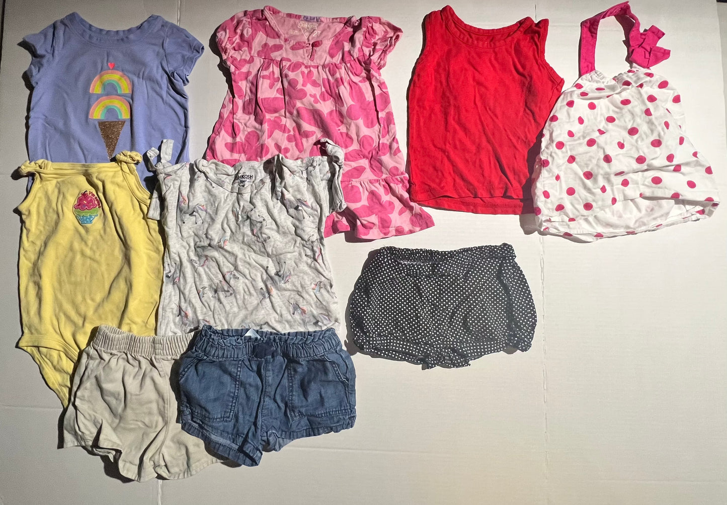 #100 Girls 2T Large Summer Bundle