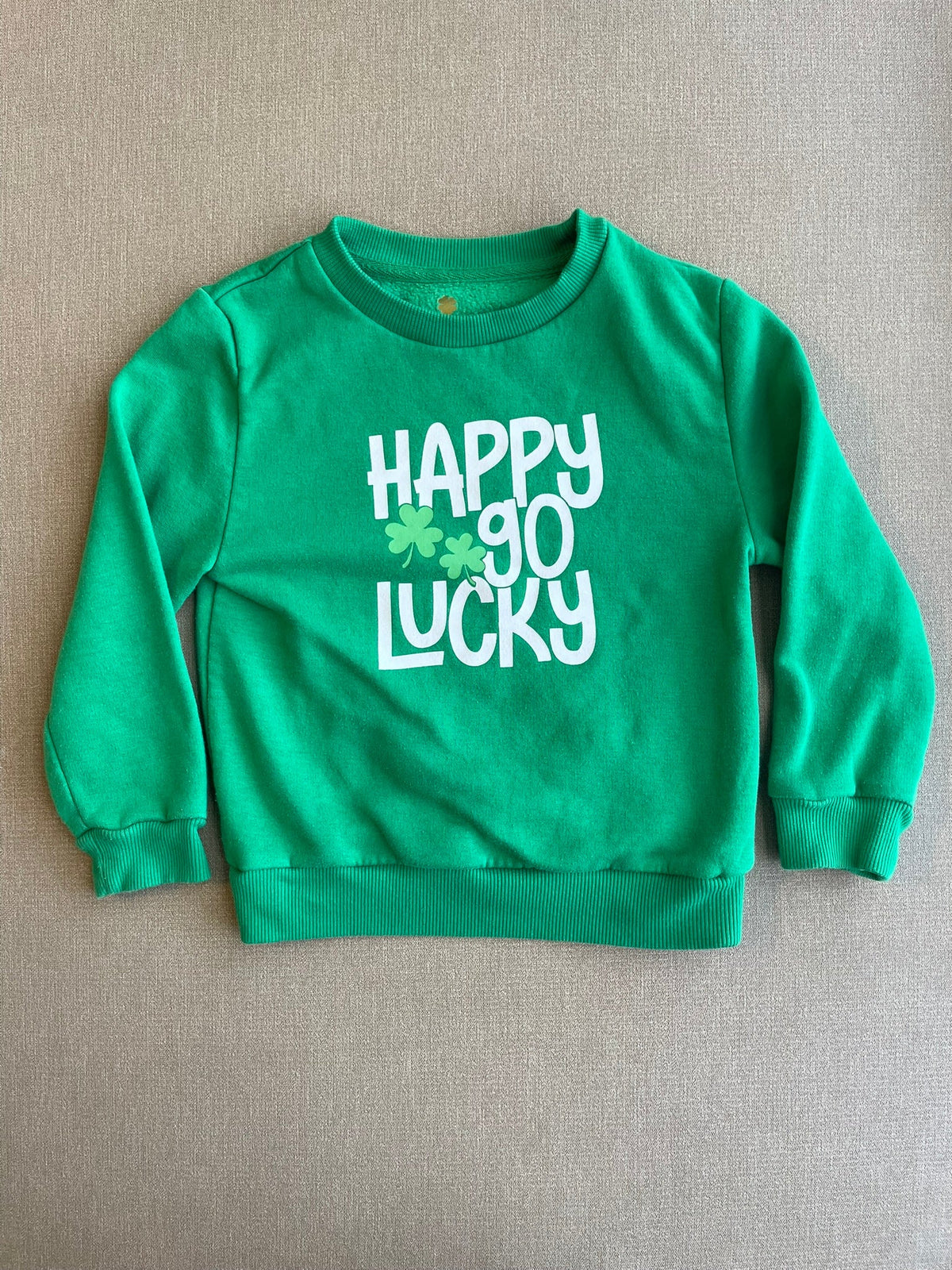 Seller #12 | Kelly Green St. Patrick's Day Sweatshirt | Crew Neck | VGUC | Size 4T