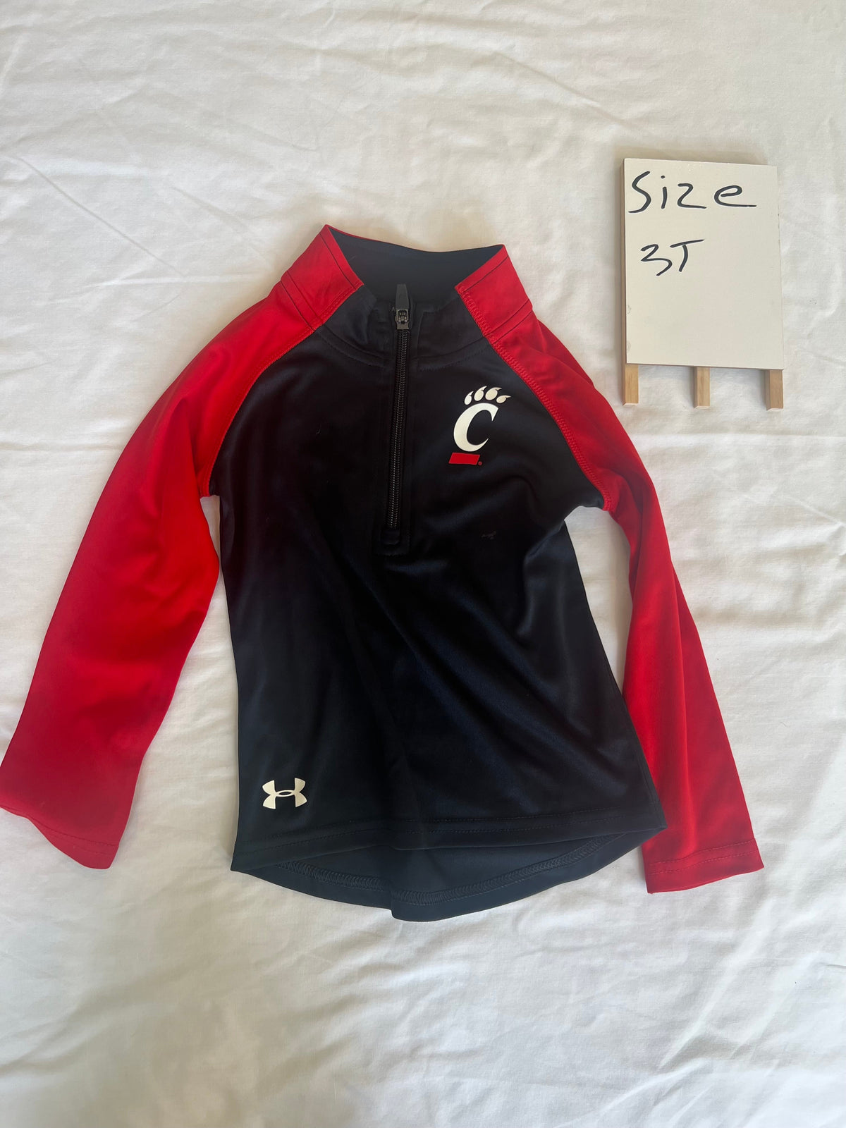 #24 3T UC UA quarter zip
