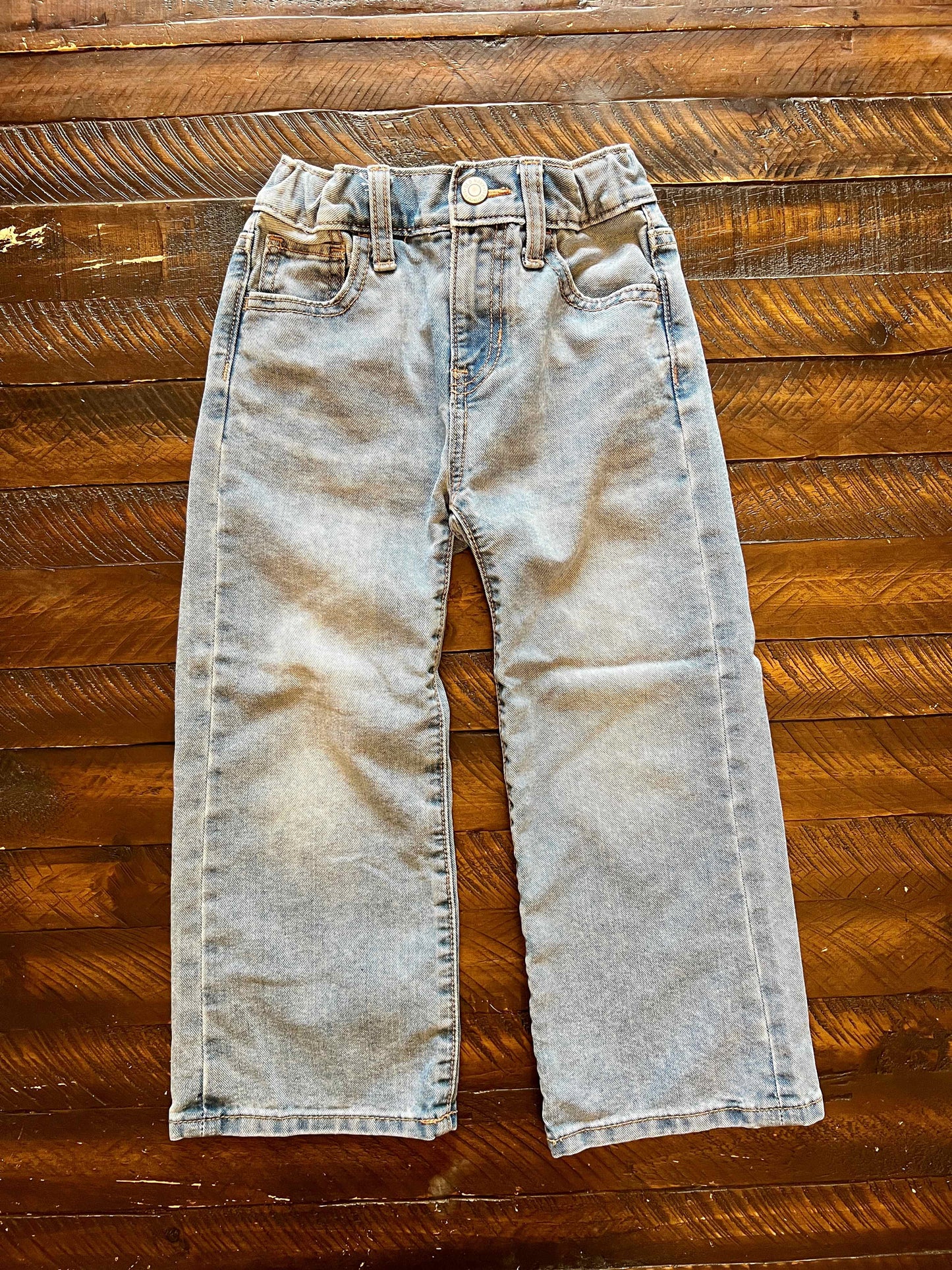 134 Old Navy Girls Wide Leg Jeans Size 6