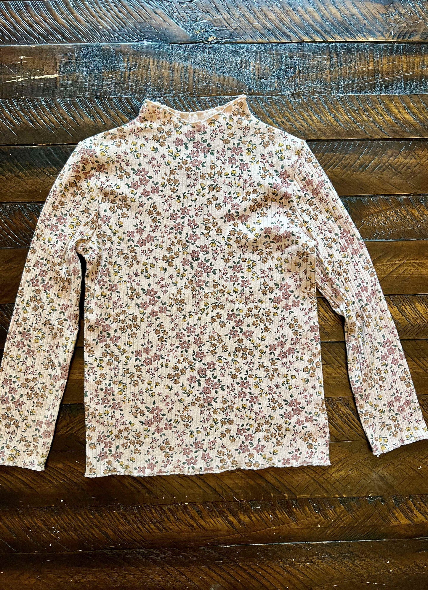134 Lauren Conrad- Little Co. Girls floral top Size 4