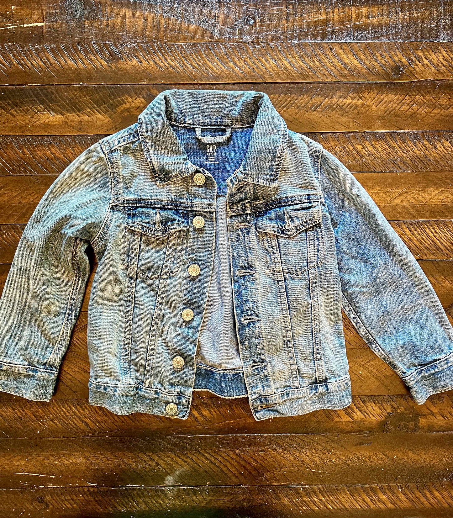 134 Gap Denim Jean Jacket Size 4T