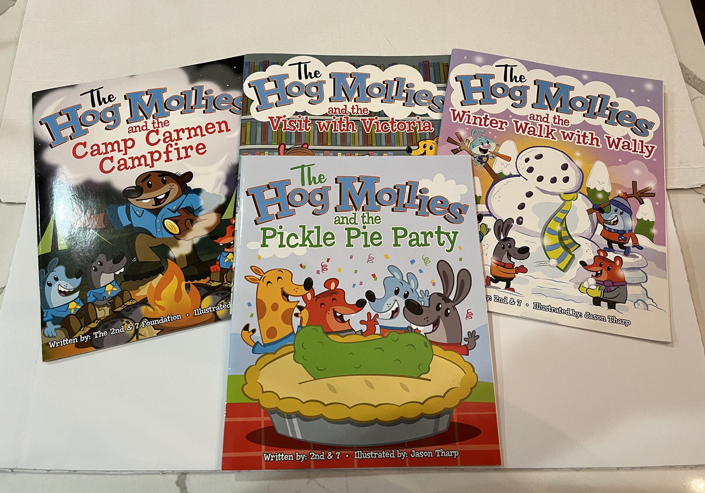 #124 The Hog Mollies Set of 4 Books