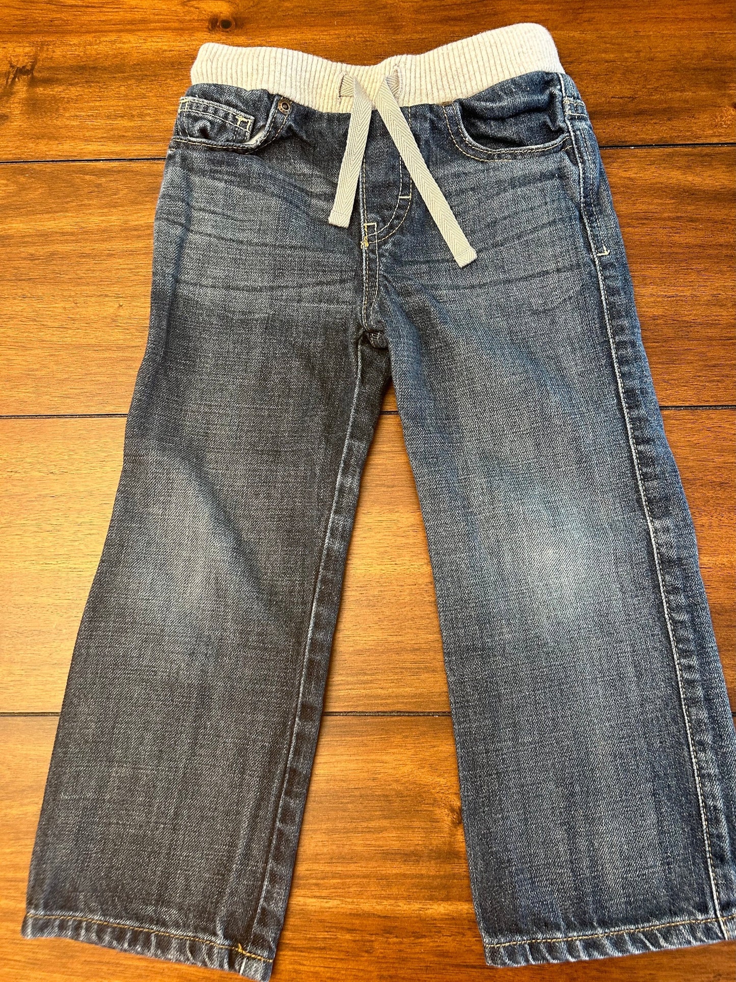 #201 Tucker & Tate Boys Size 3 Medium Wash Elastic Waist Jeans