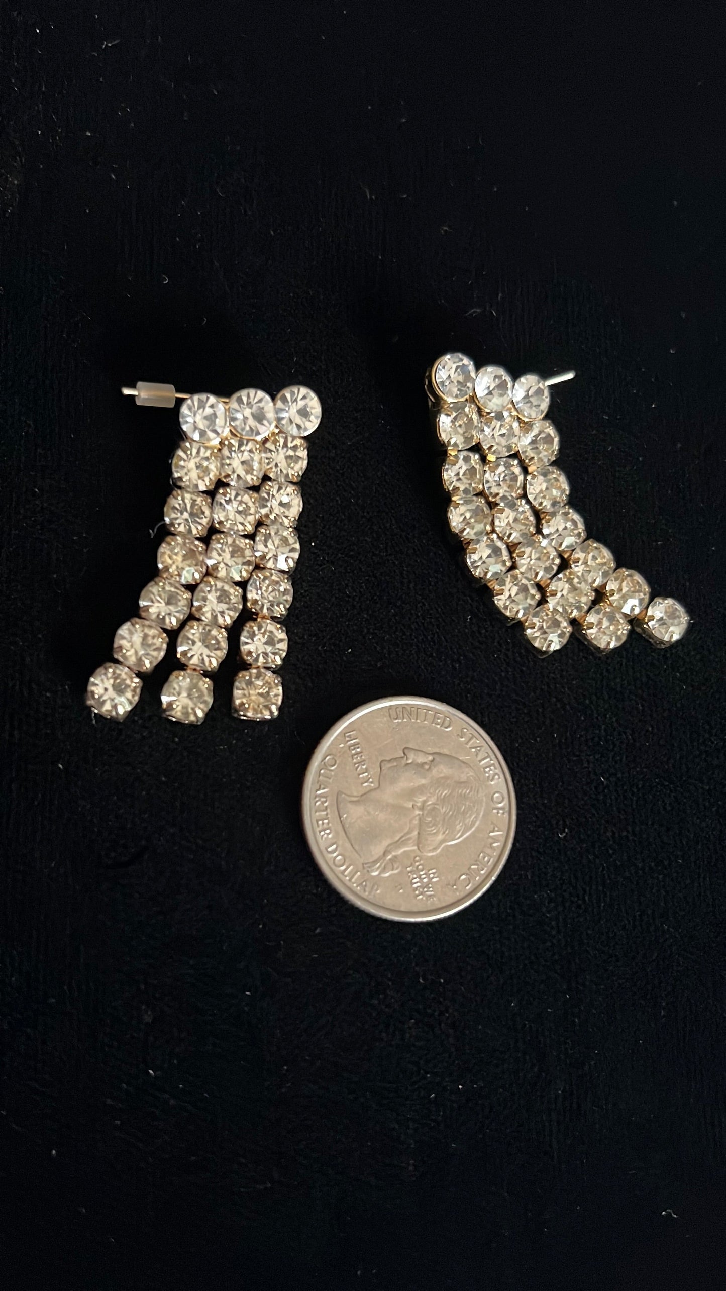 #176 - JCrew crystal earrings