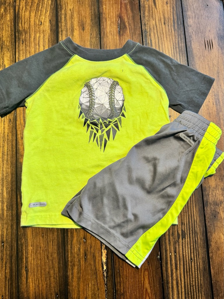 #42 Jumping Beans 18M Baseball Shirt and Shorts