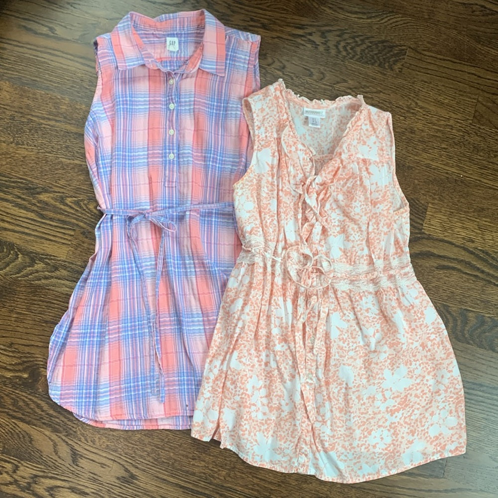 #151 - Gap & Motherhood Maternity Sleeveless Tops Belt - Small