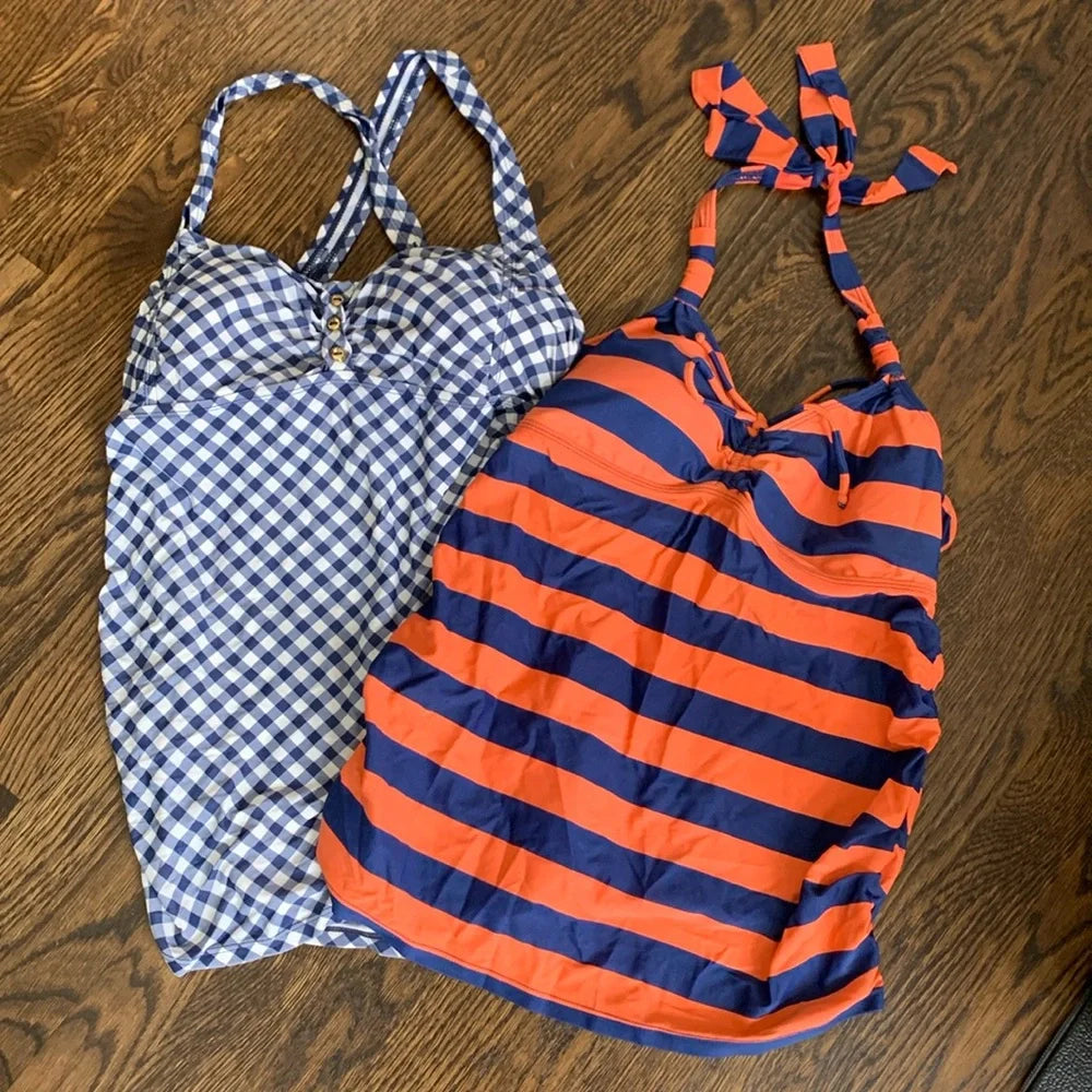 #151 - Maternity Swim Tops (2 tops) - Size Med