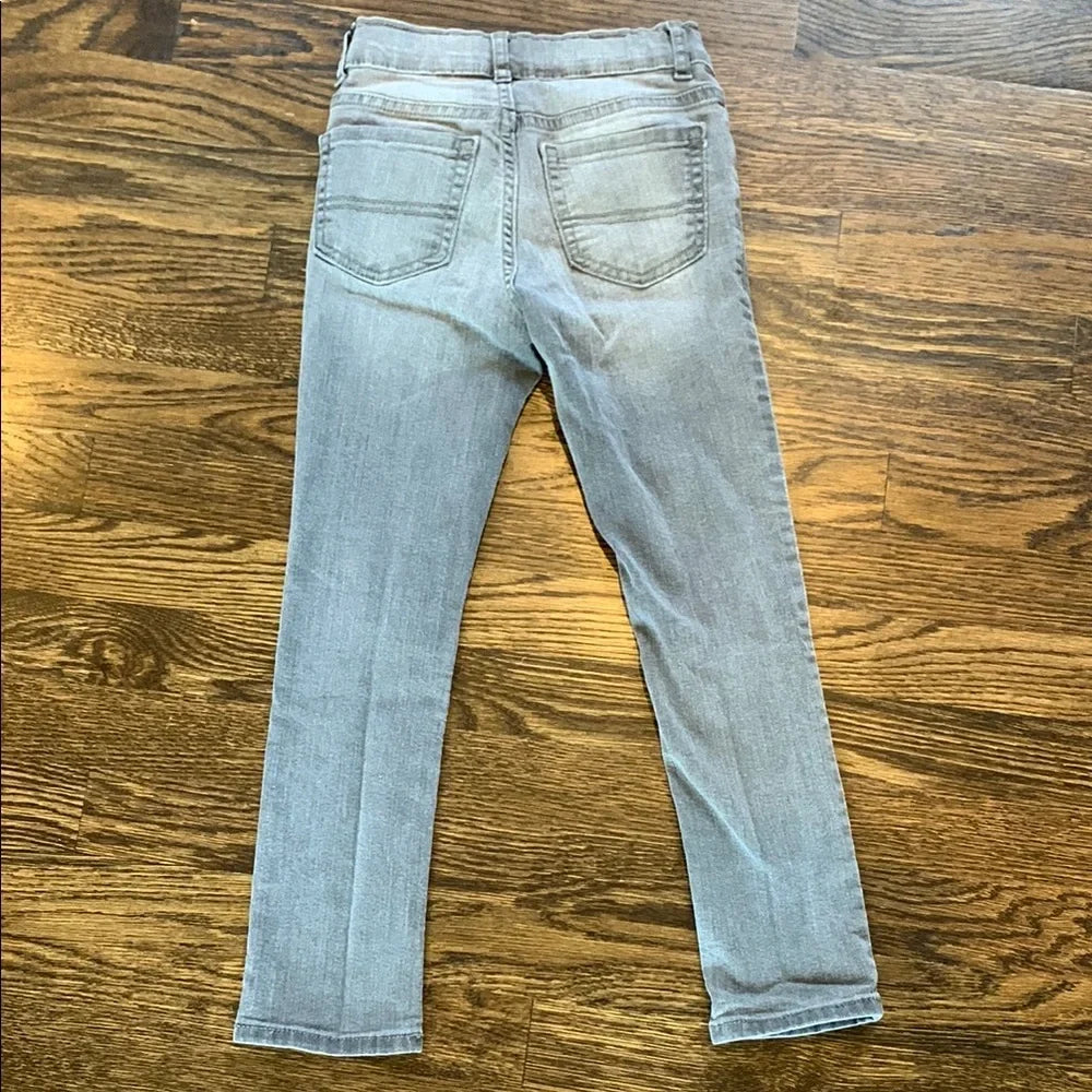 #151 - Children's Place Gray Super Skinny Denim Jeans - 6