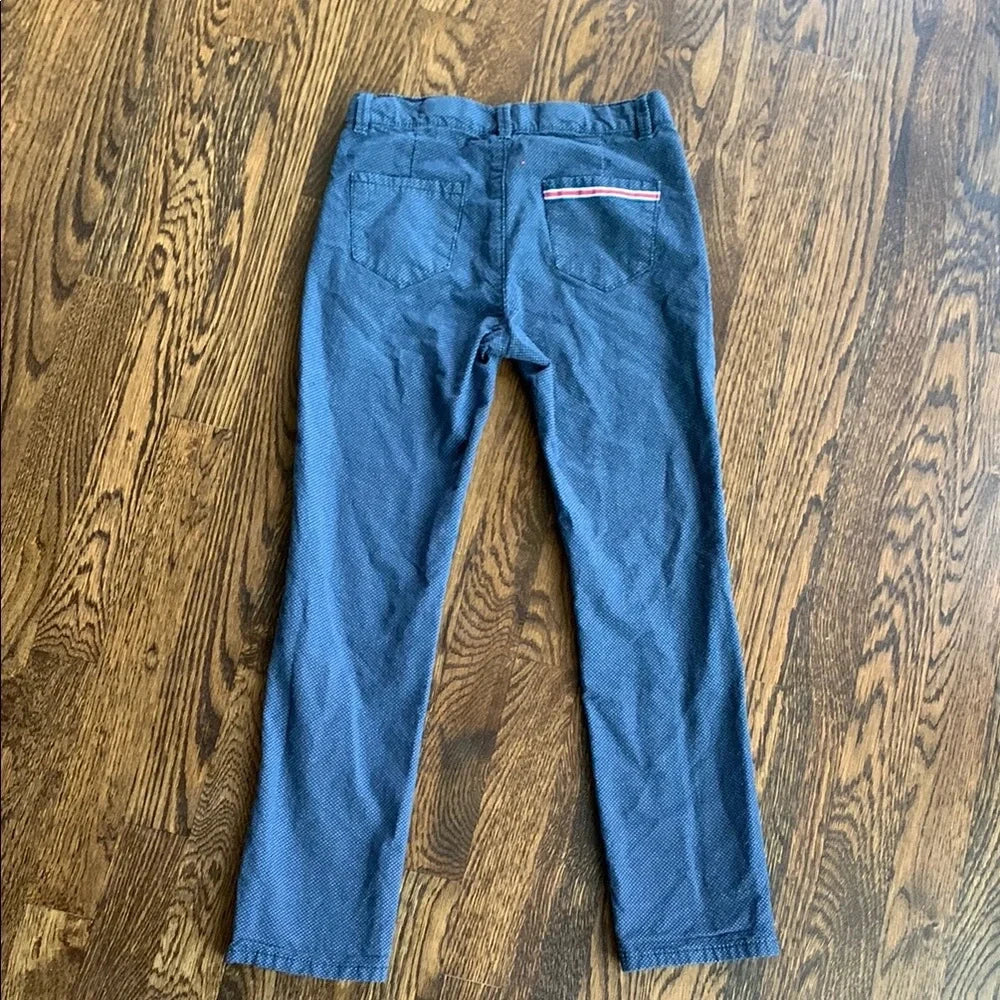#151 - Like New Parisian Kids Blue Trousers Pants - Size 8 (runs a little small)