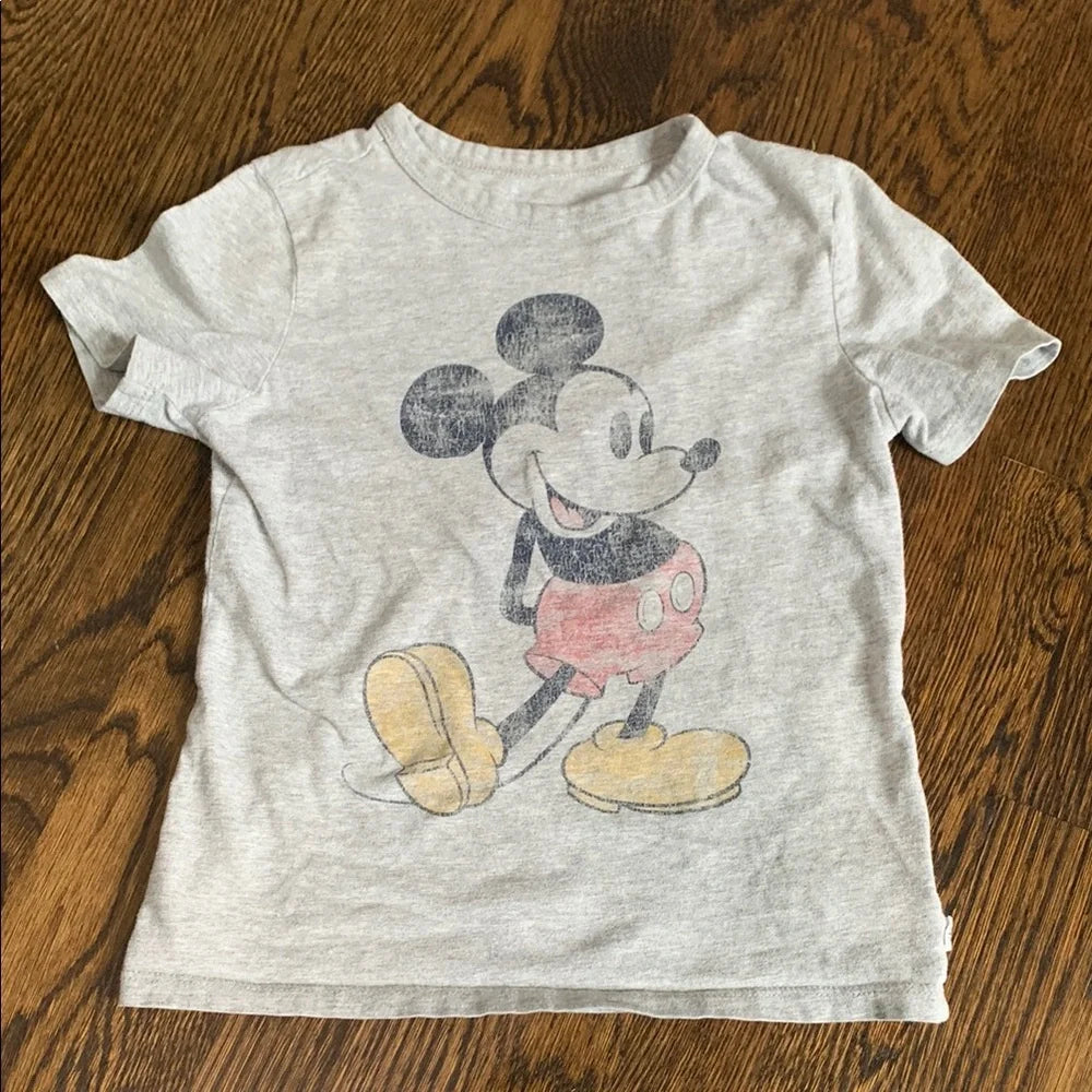 #151 - Gap Kids Disney Mickey Mouse Kids T-Shirt - Kids Small